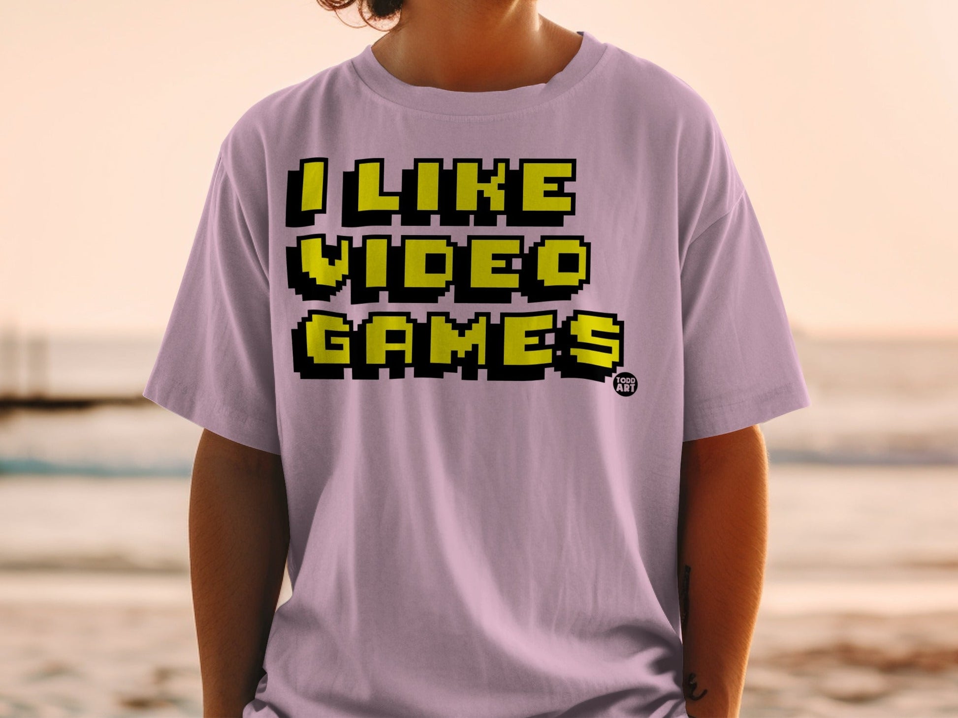 I Like Video Games Graphic Tee for Casual Wear