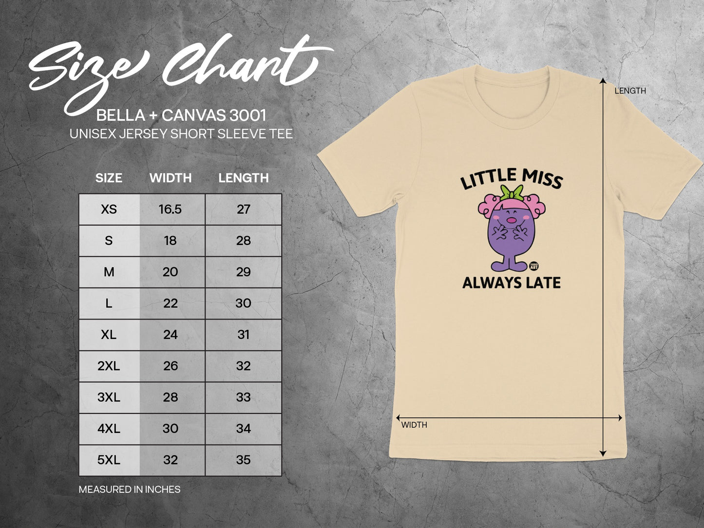 Little Miss Always Late Unisex Jersey Short Sleeve Tee