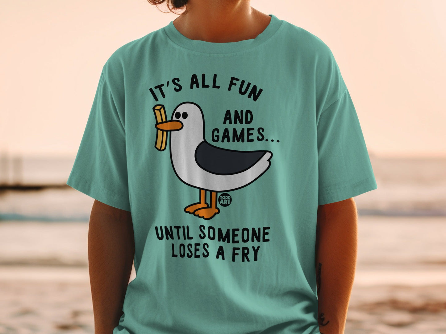It's All Fun And Games Until Someone Loses A Fry Shirt