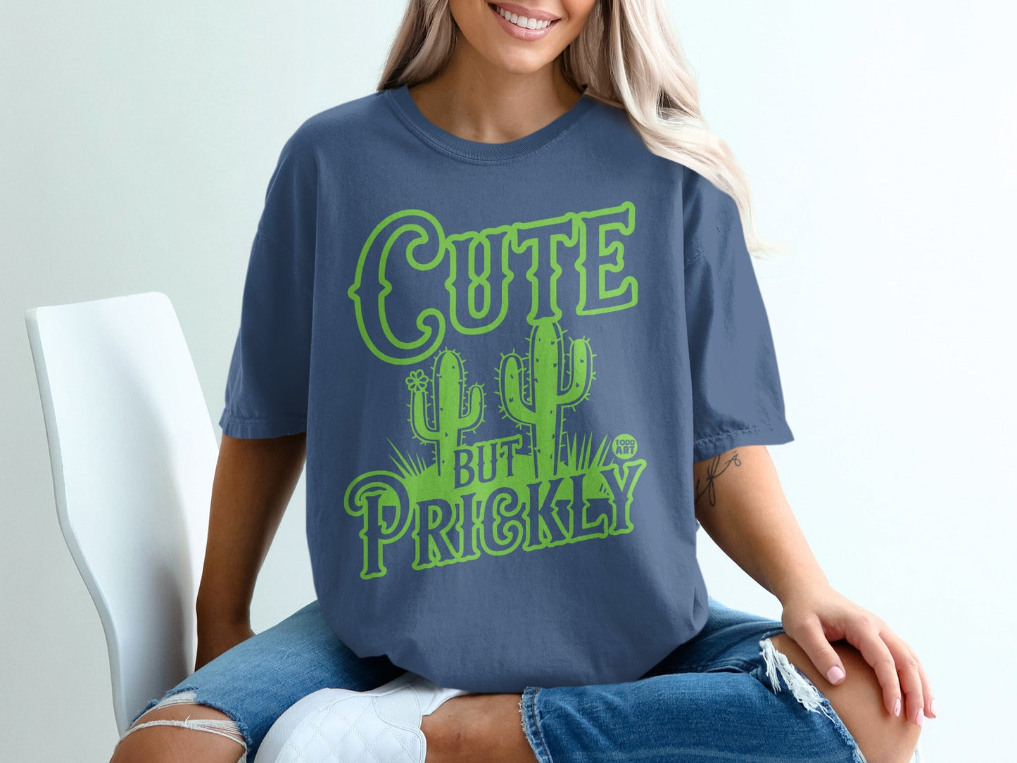 Cute But Prickly Cactus Graphic T-Shirt Product