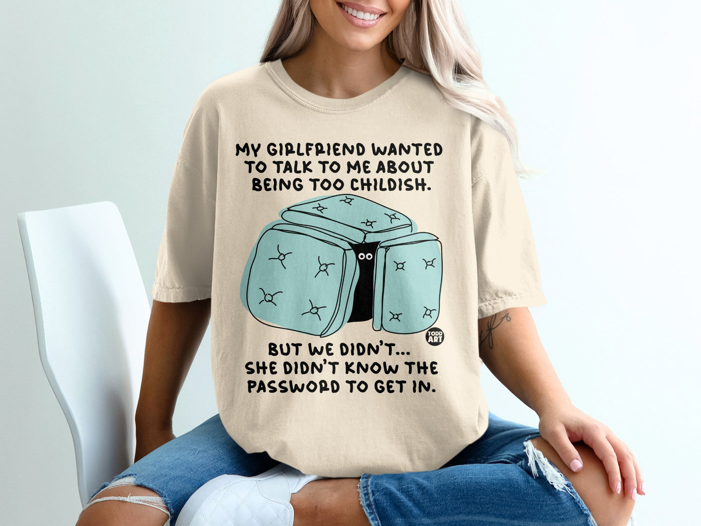 Girlfriend Talk Childish But Didn't Know Password product type