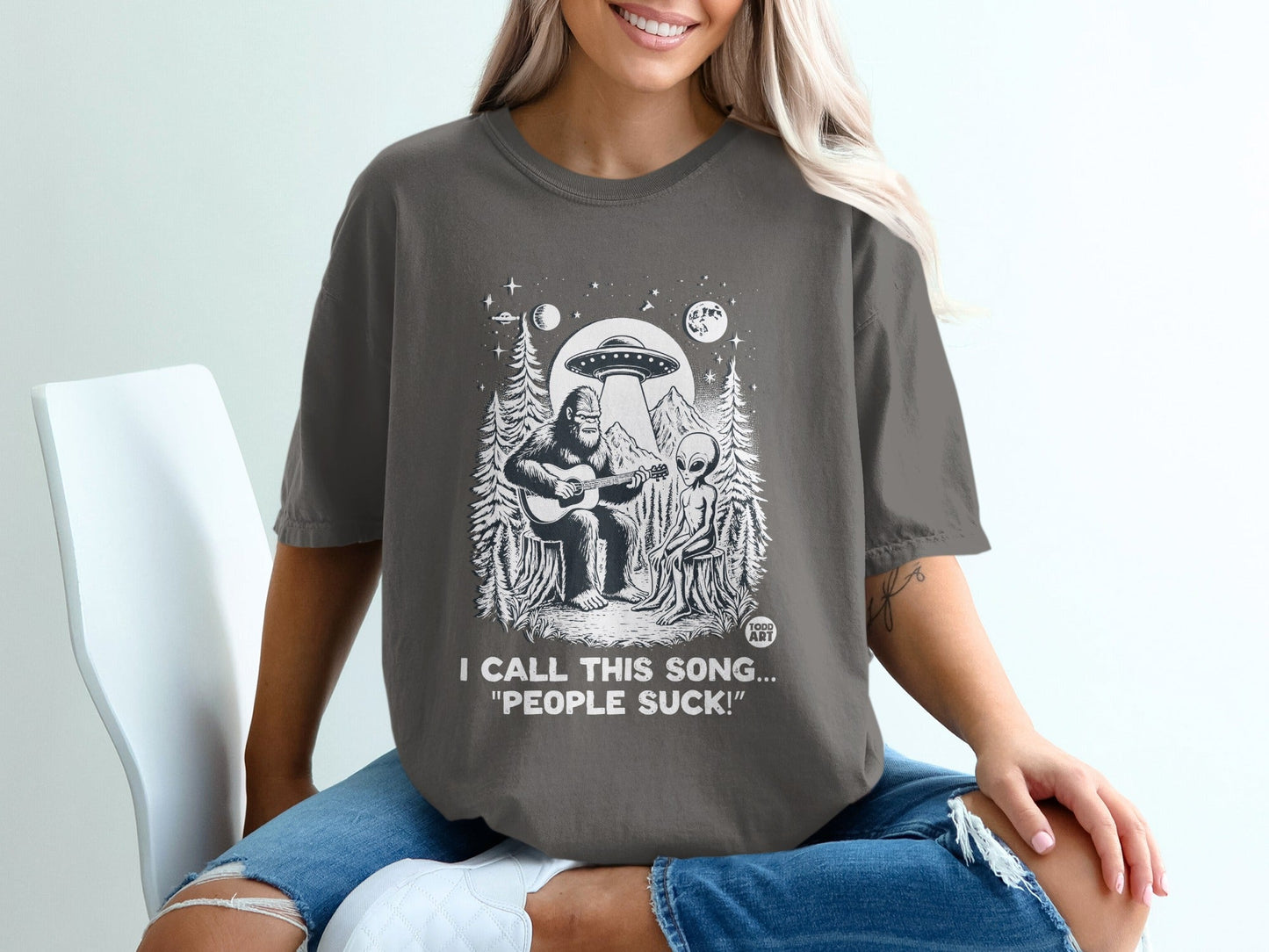 I Call This Song People Suck Graphic Tee T-Shirt