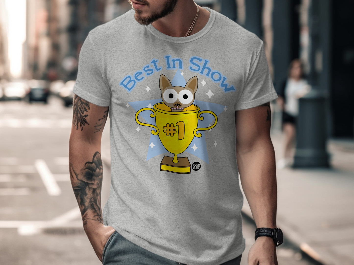 Best In Show Trophy with Dog Graphic Shirt product