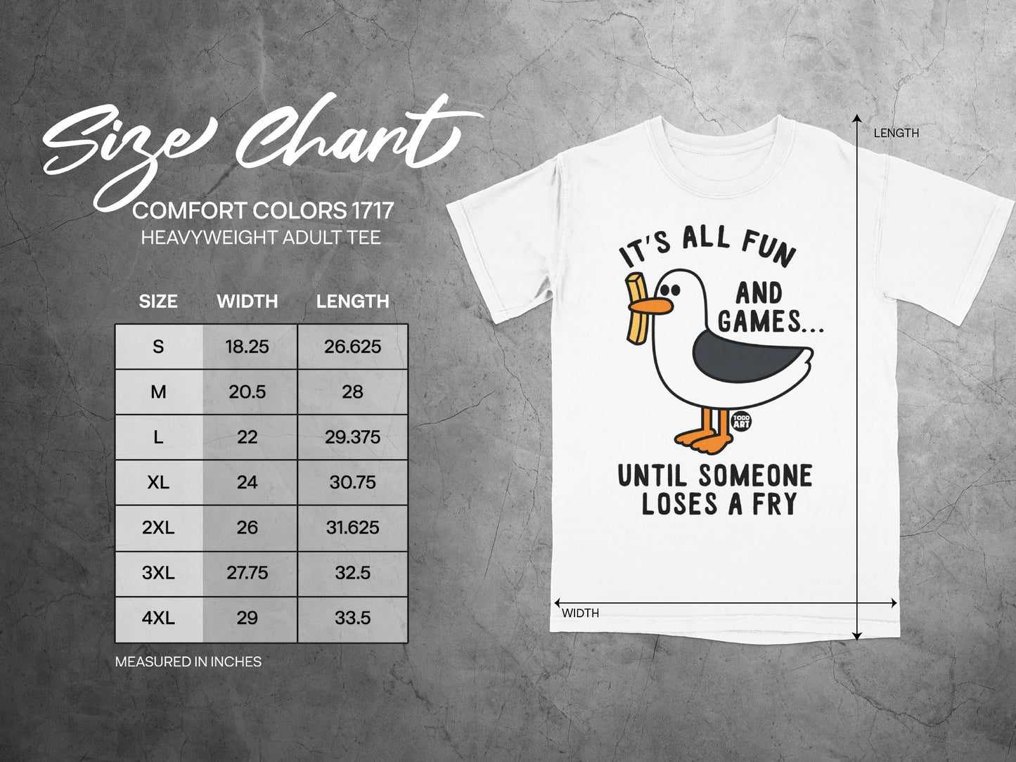 It's All Fun And Games Until Someone Loses a Fry Tee