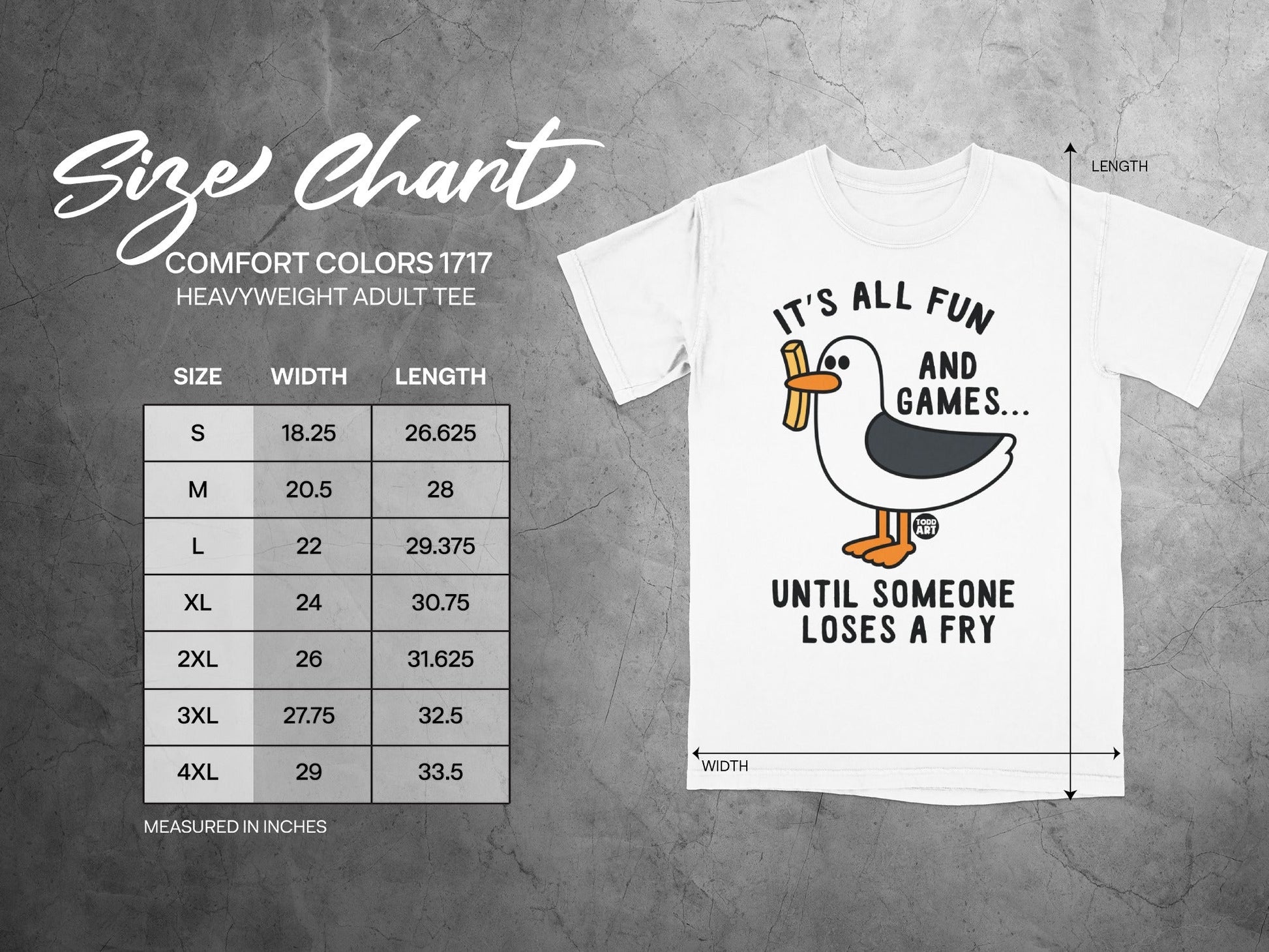 It's All Fun And Games Until Someone Loses a Fry Tee