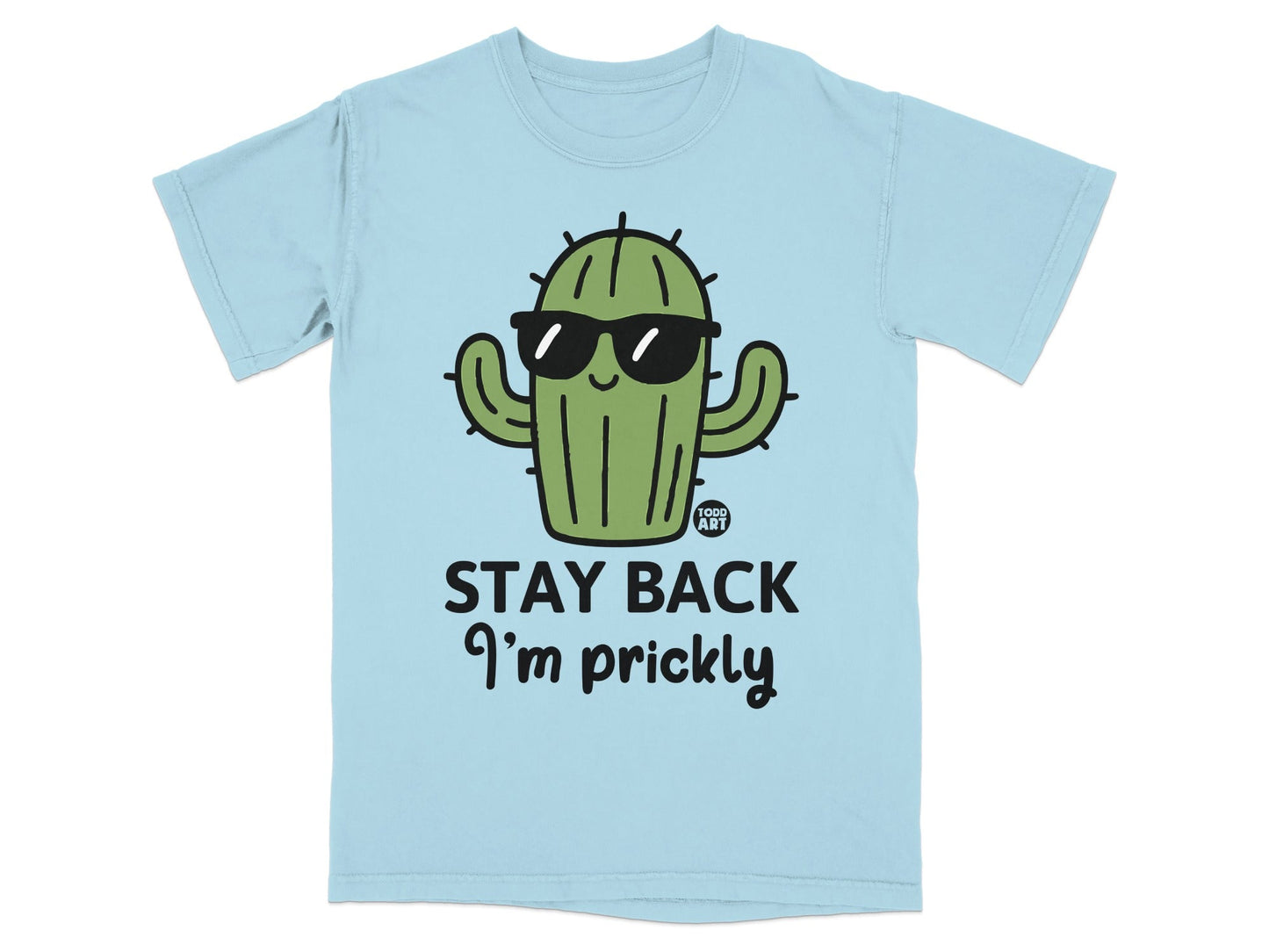 Stay Back I'm Prickly Graphic T-Shirt