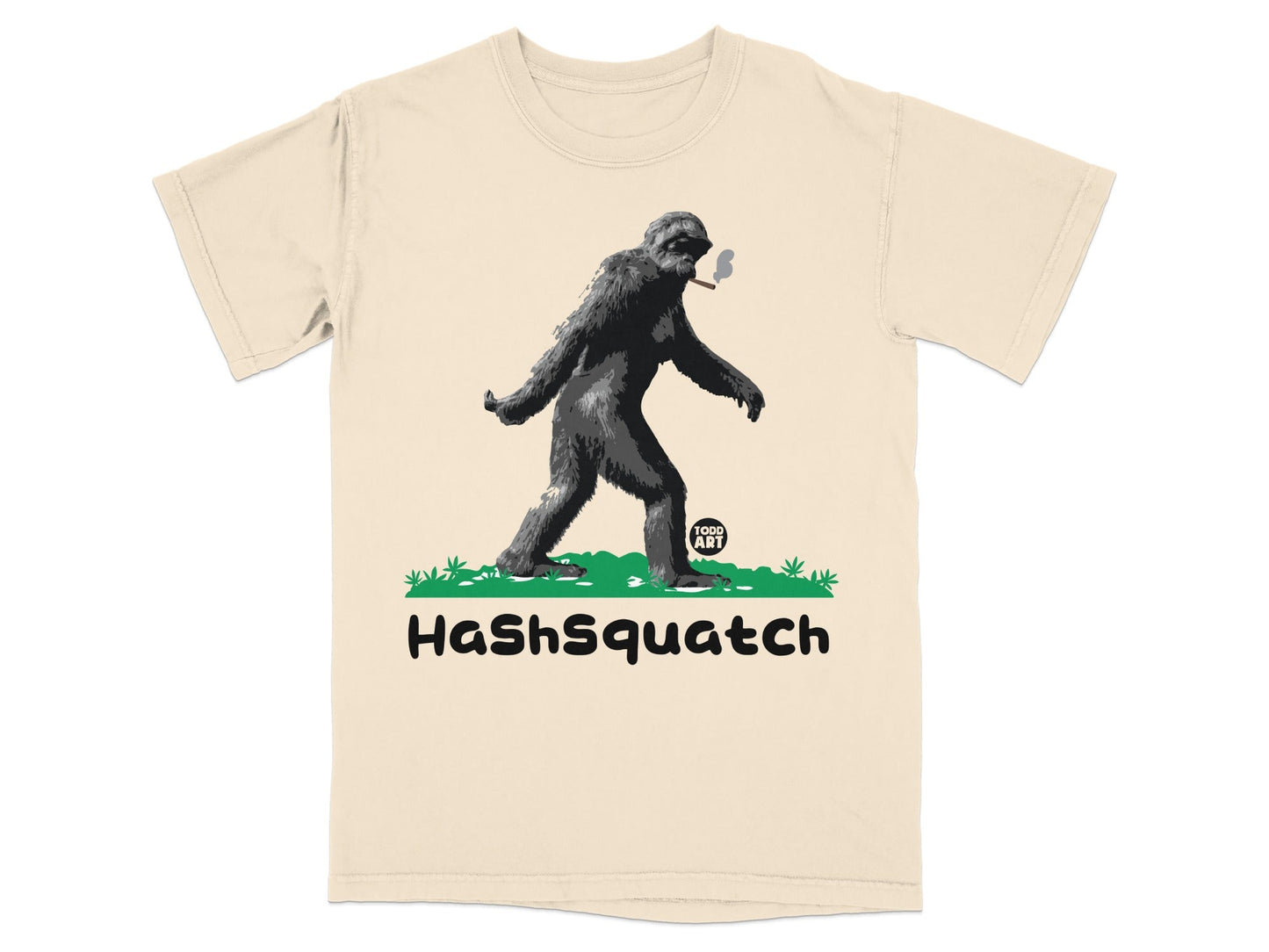 HashSquatch Graphic Rare Creature Walking T-shirt