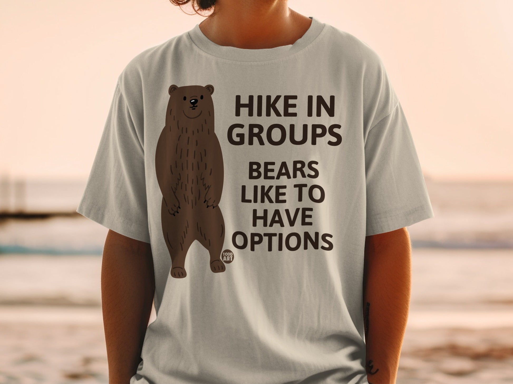 Hike in Groups Bears Like to Have Options Shirt