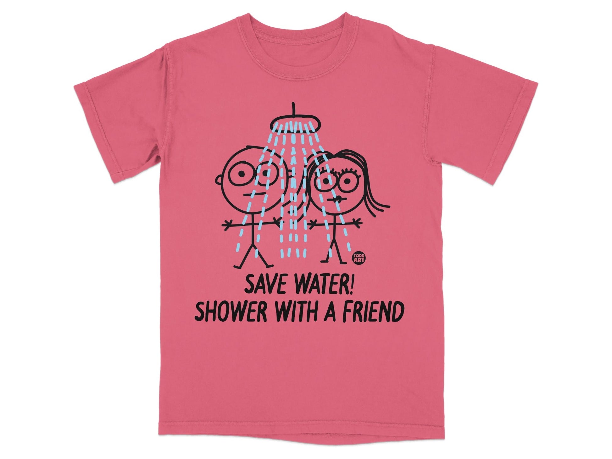 Save Water Shower with a Friend Graphic T-Shirt