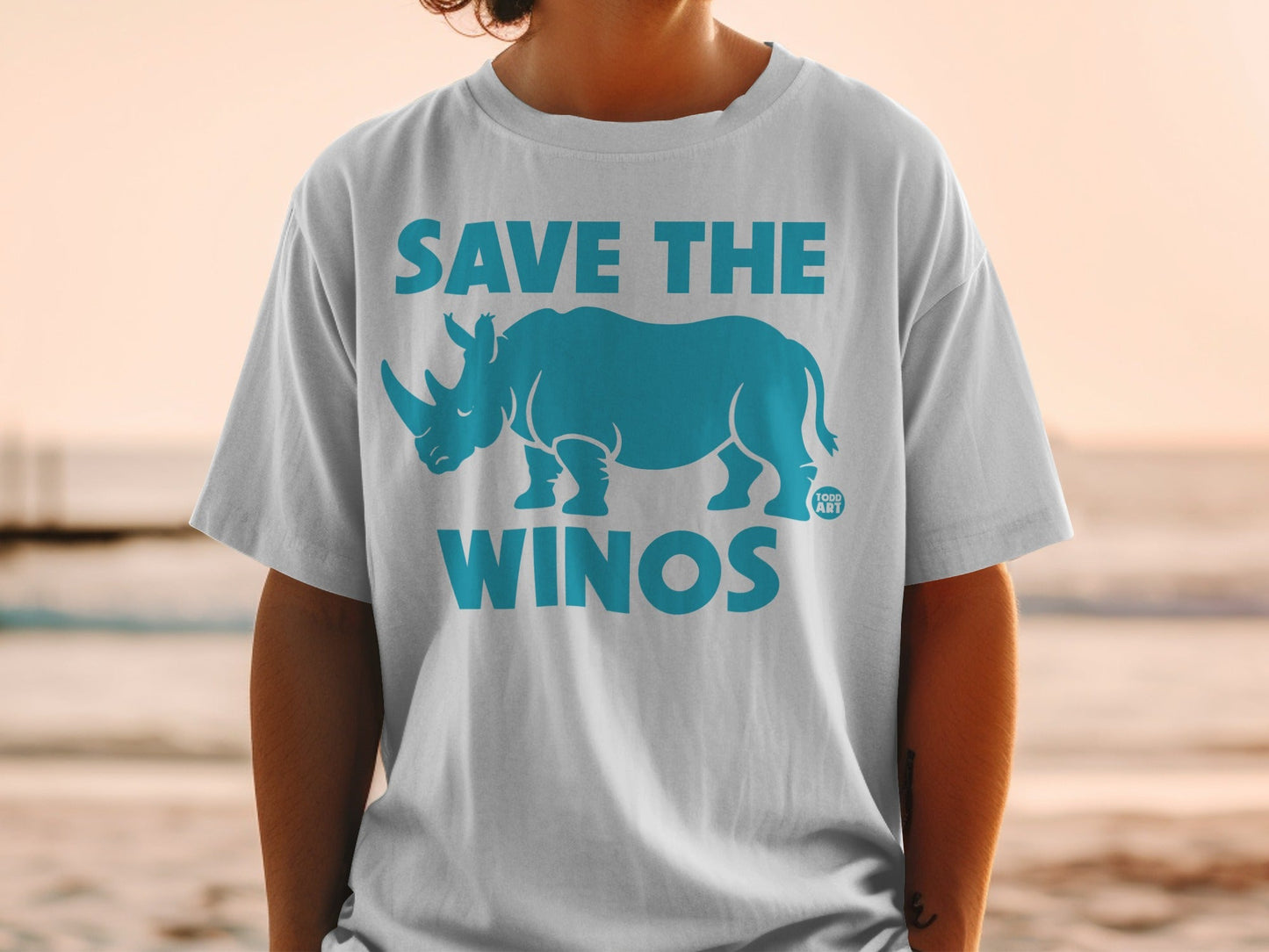 Save The Winos Graphic T-shirt Fashion Tee