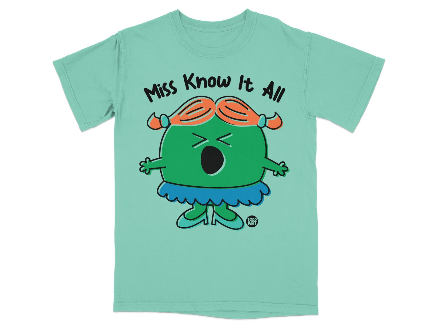 Miss Know It All Graphic Tee for Kids