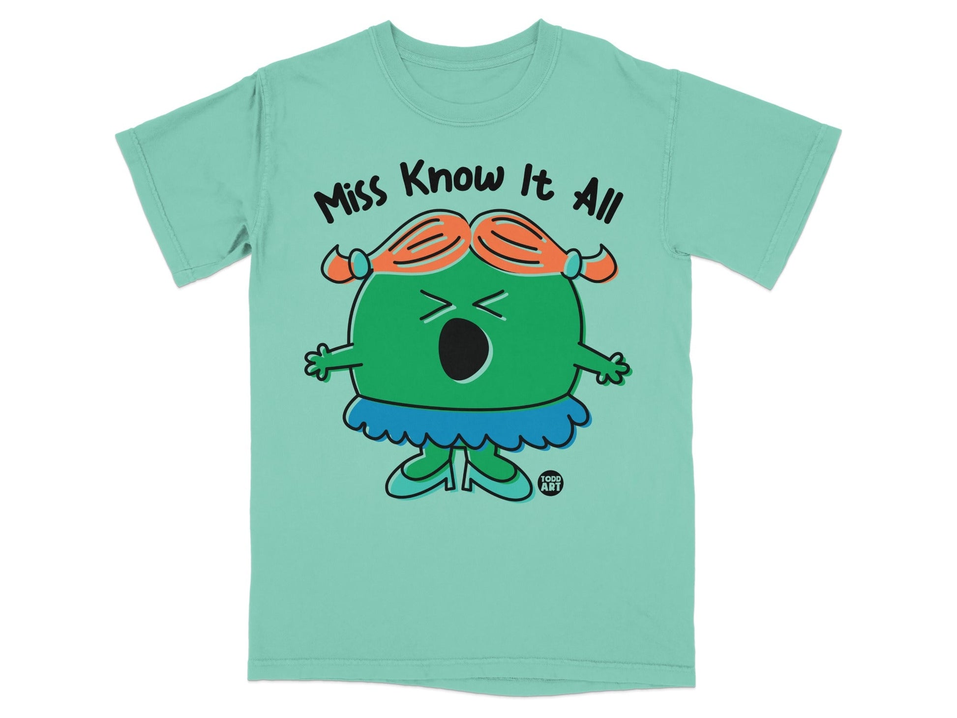 Miss Know It All Graphic Tee for Kids