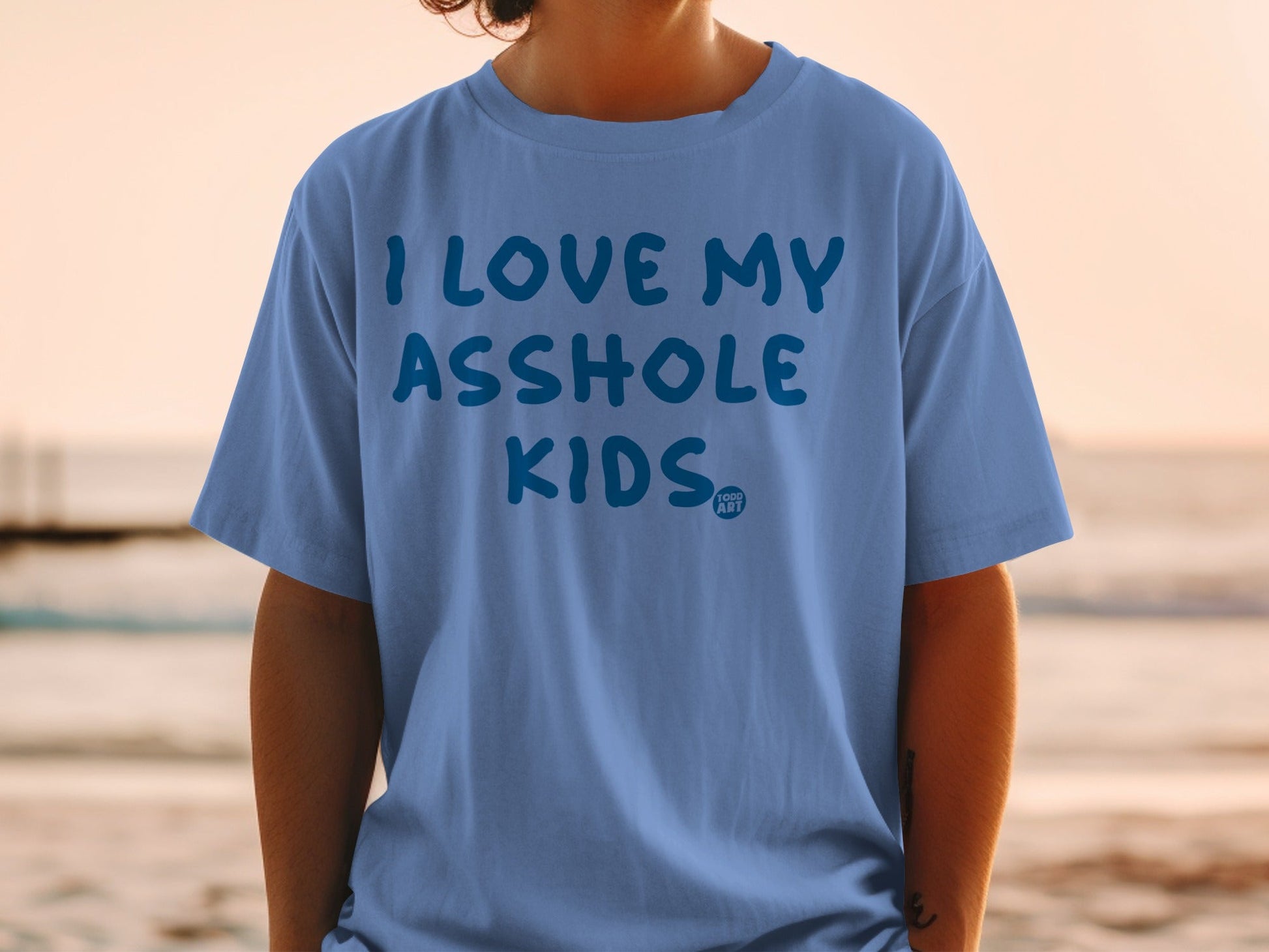 I Love My Asshole Kids Graphic T-Shirt