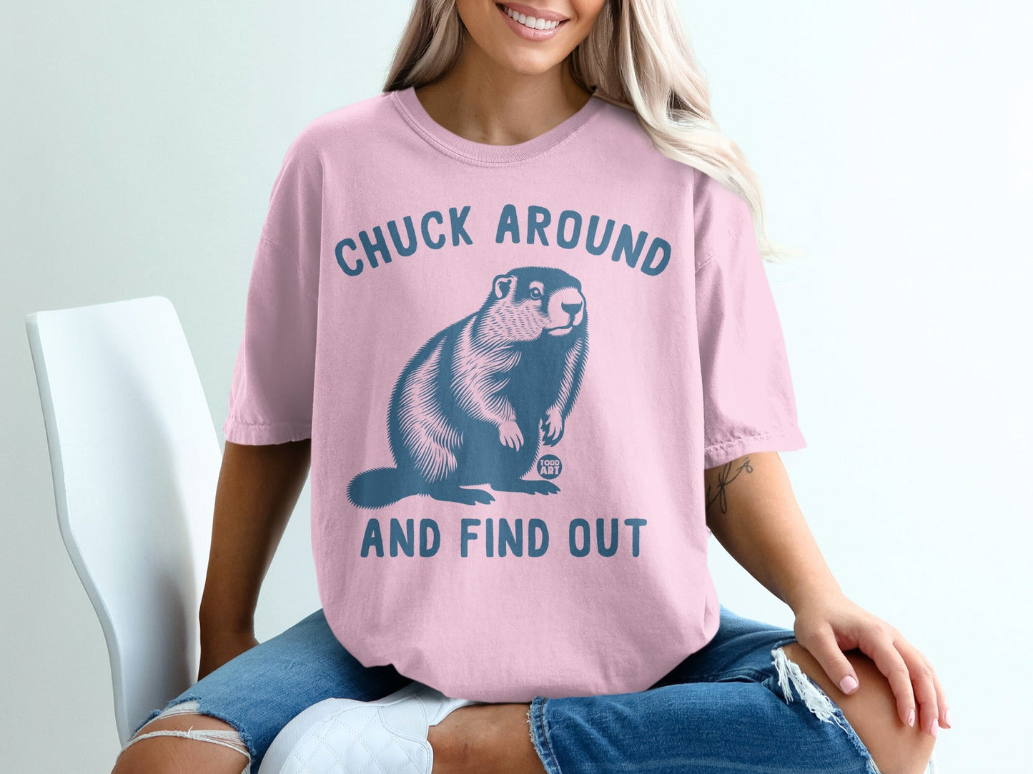 Chuck Around and Find Out Graphic T-Shirt