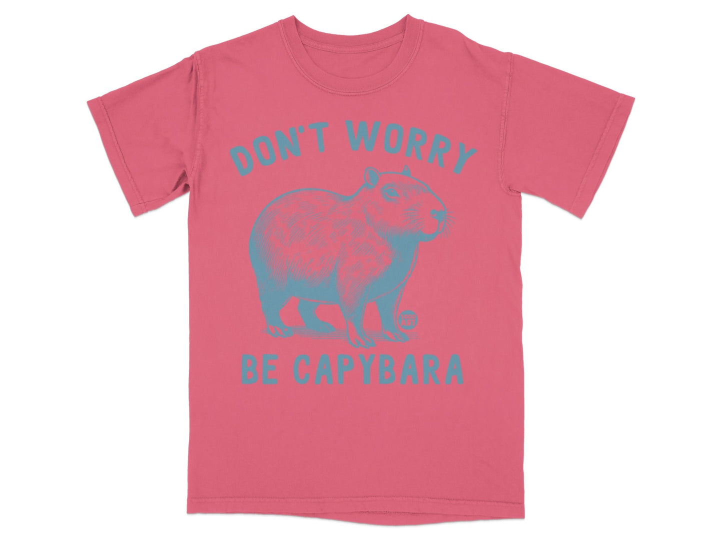Don't Worry Be Capybara Graphic T-Shirt