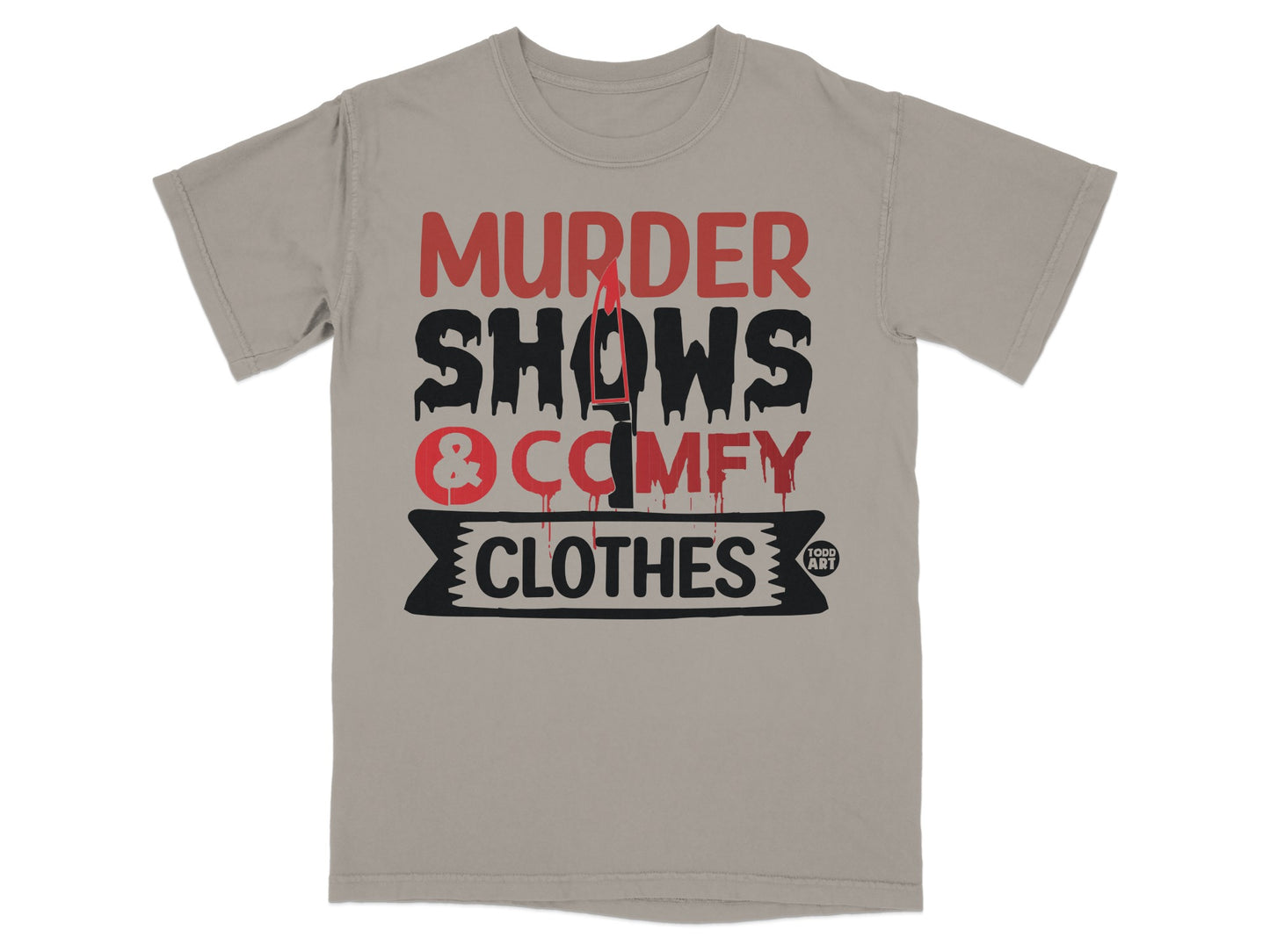 Murder Shows & Comfy Clothes Graphic product type
