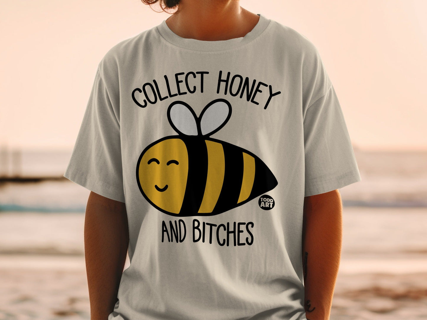 Collect Honey and Bitches Todd Art T-Shirt