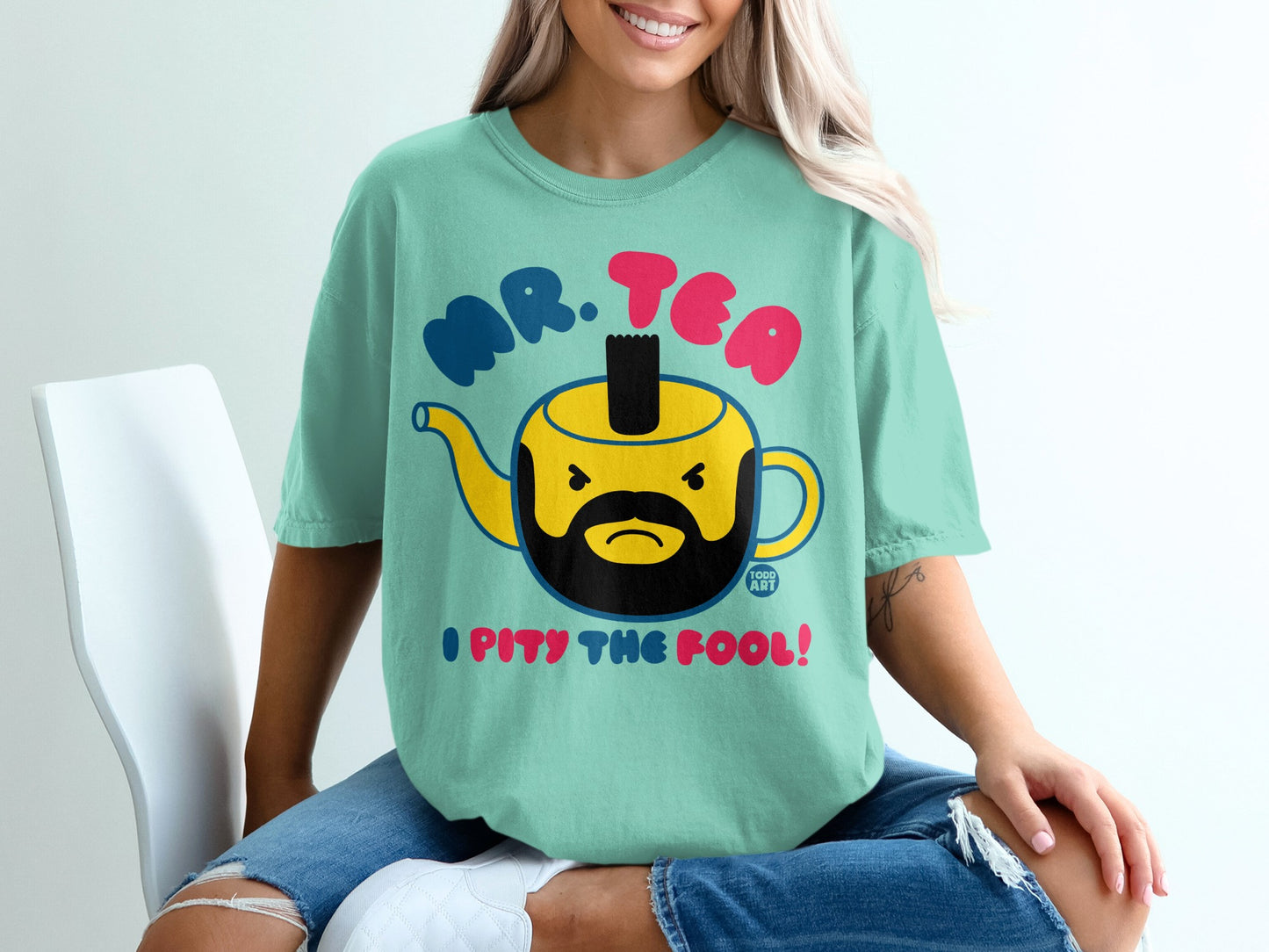 Mr. Tea I Pity The Fool! Teapot Design product type