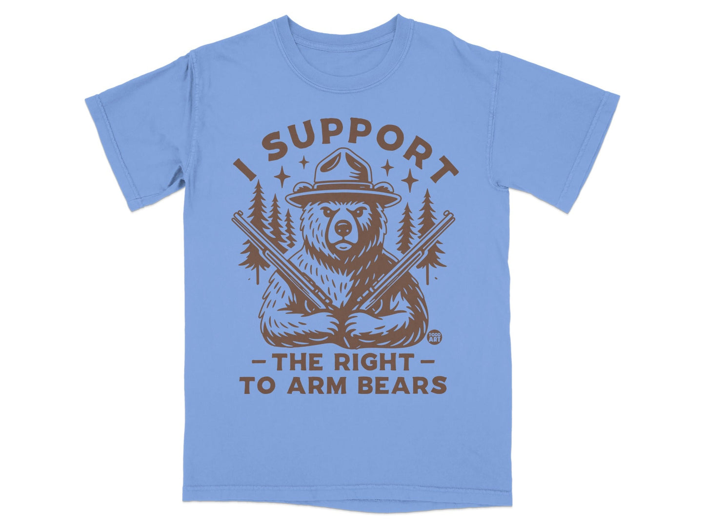 I Support The Right To Arm Bears Graphic T-shirt Product