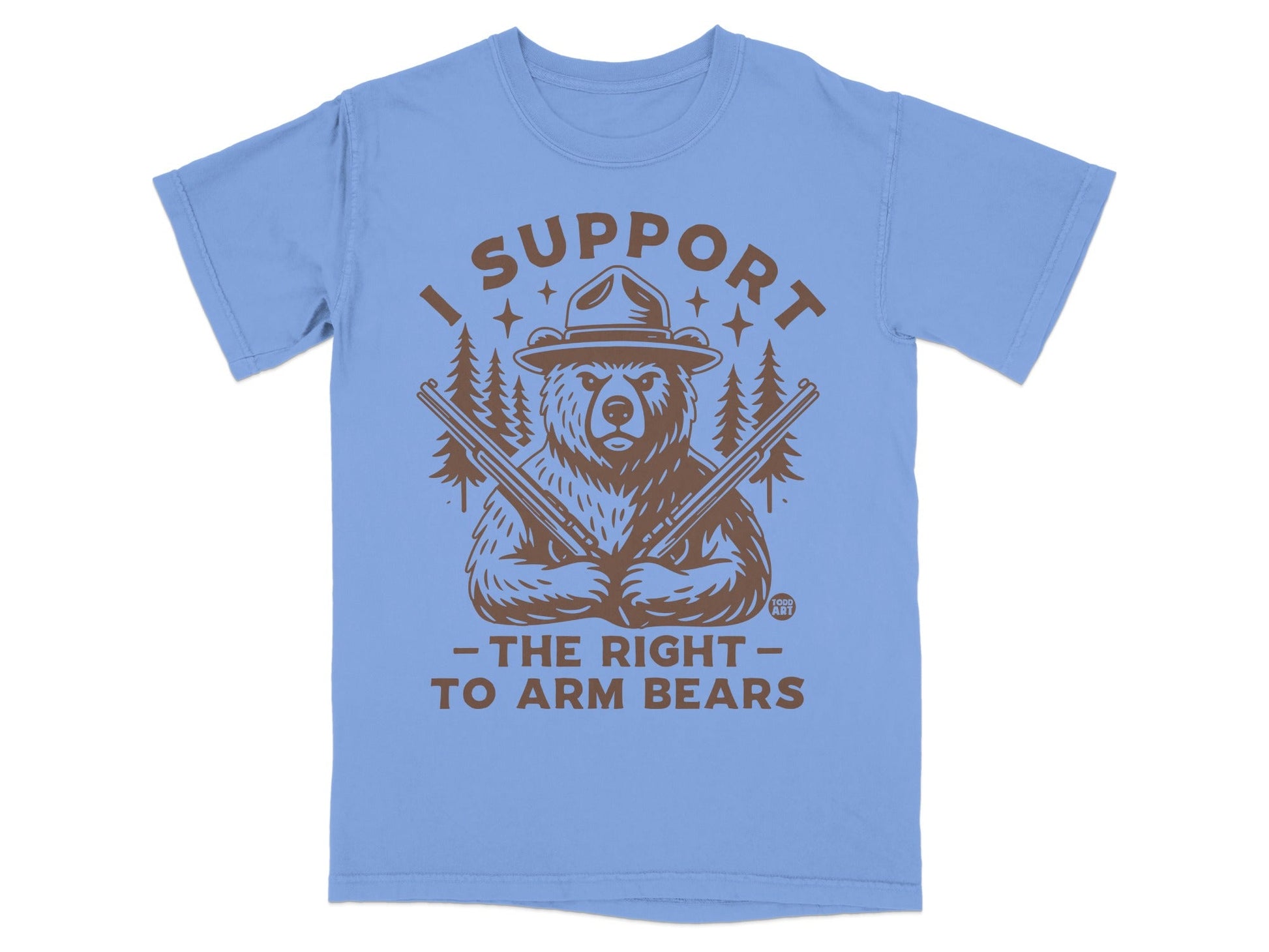 I Support The Right To Arm Bears Graphic T-shirt Product
