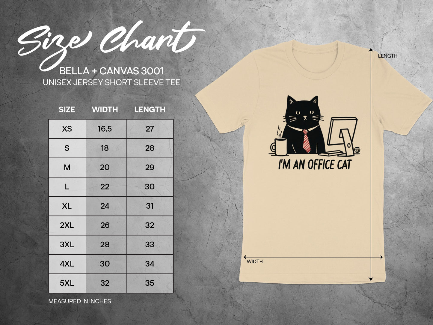 I'm An Office Cat Unisex Short Sleeve Tee
