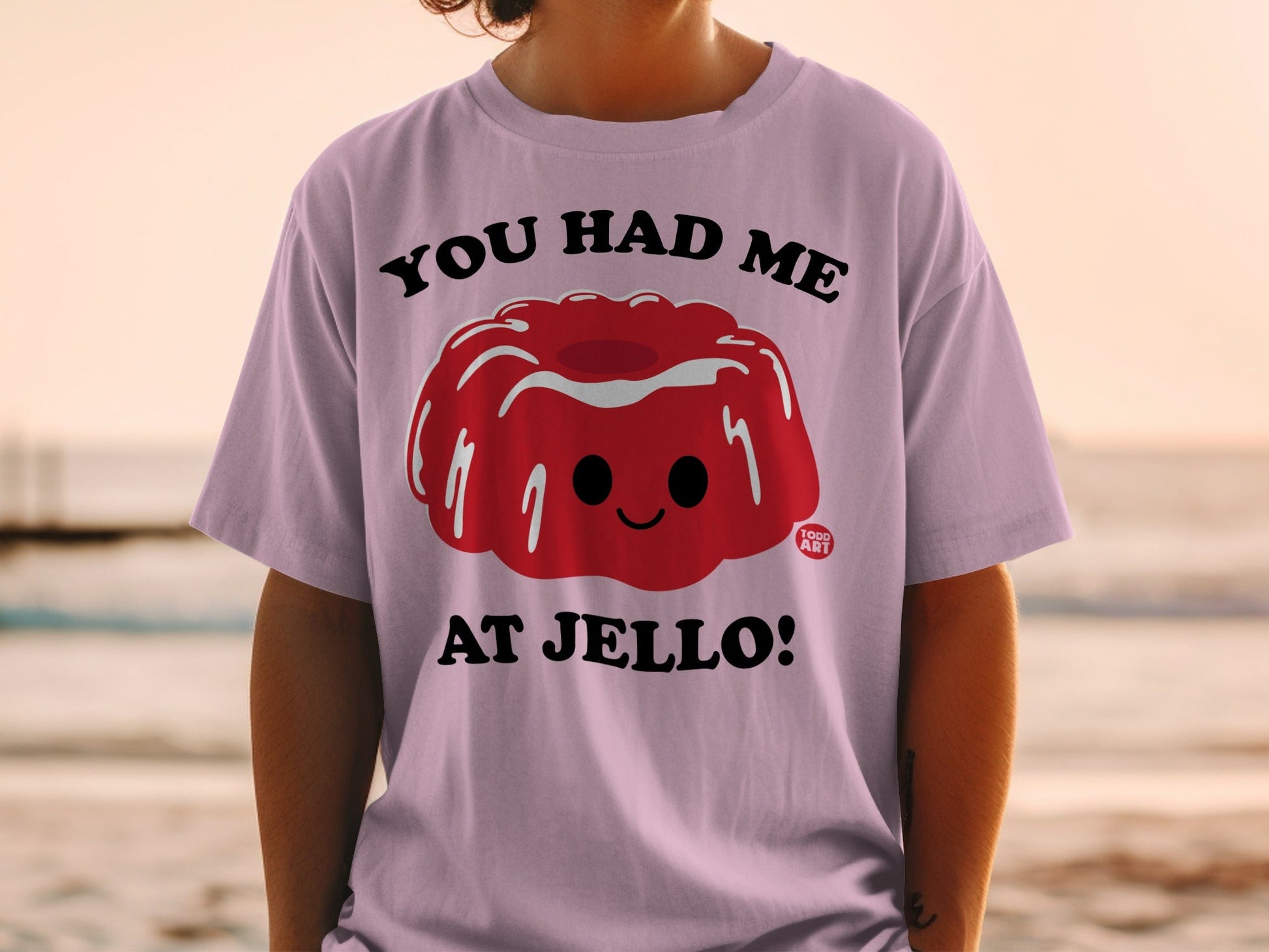 You Had Me At Jello Fun Graphic Tee Shirt