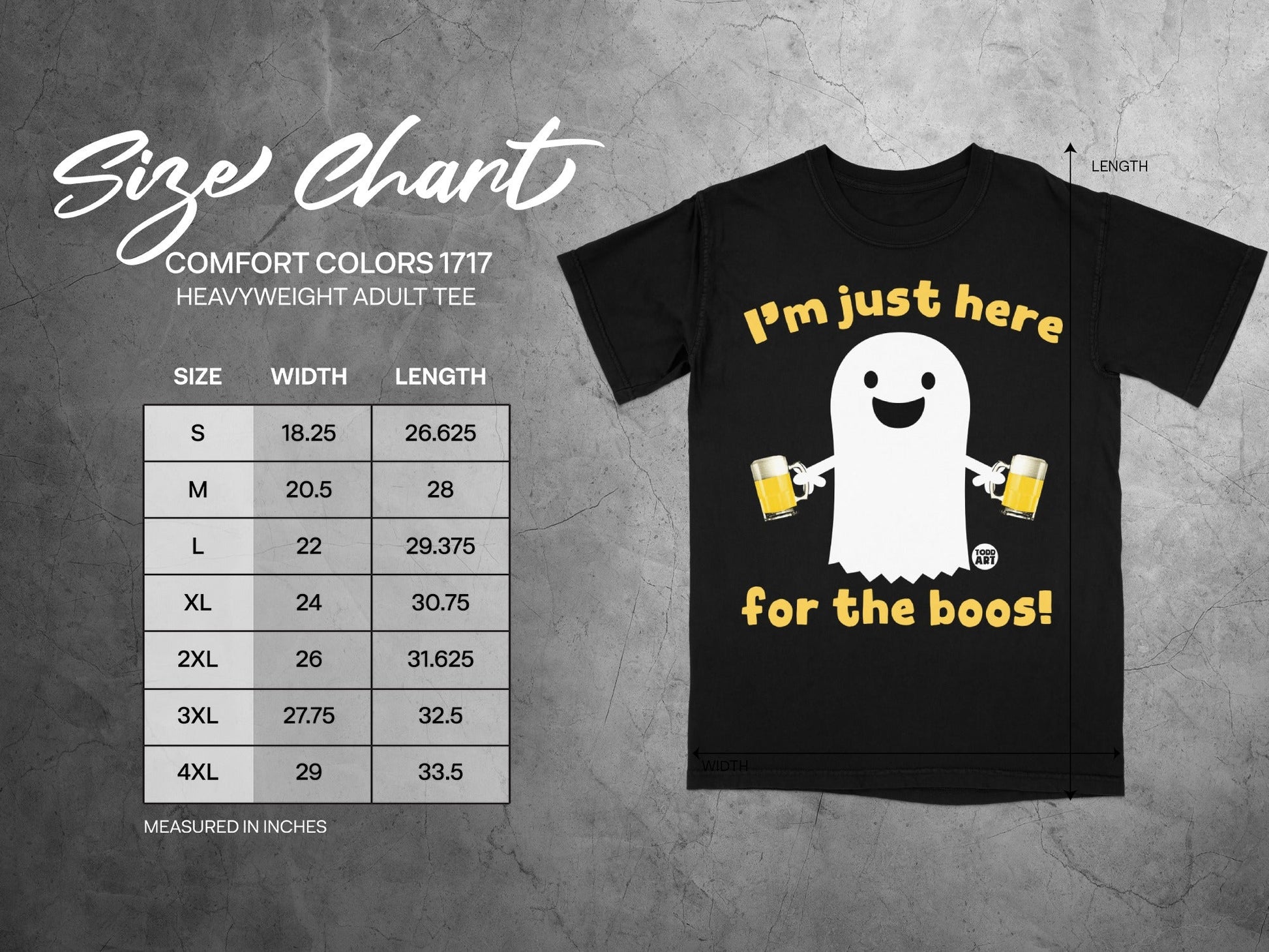 I'm Just Here for the Boos Ghost Drinking Tee