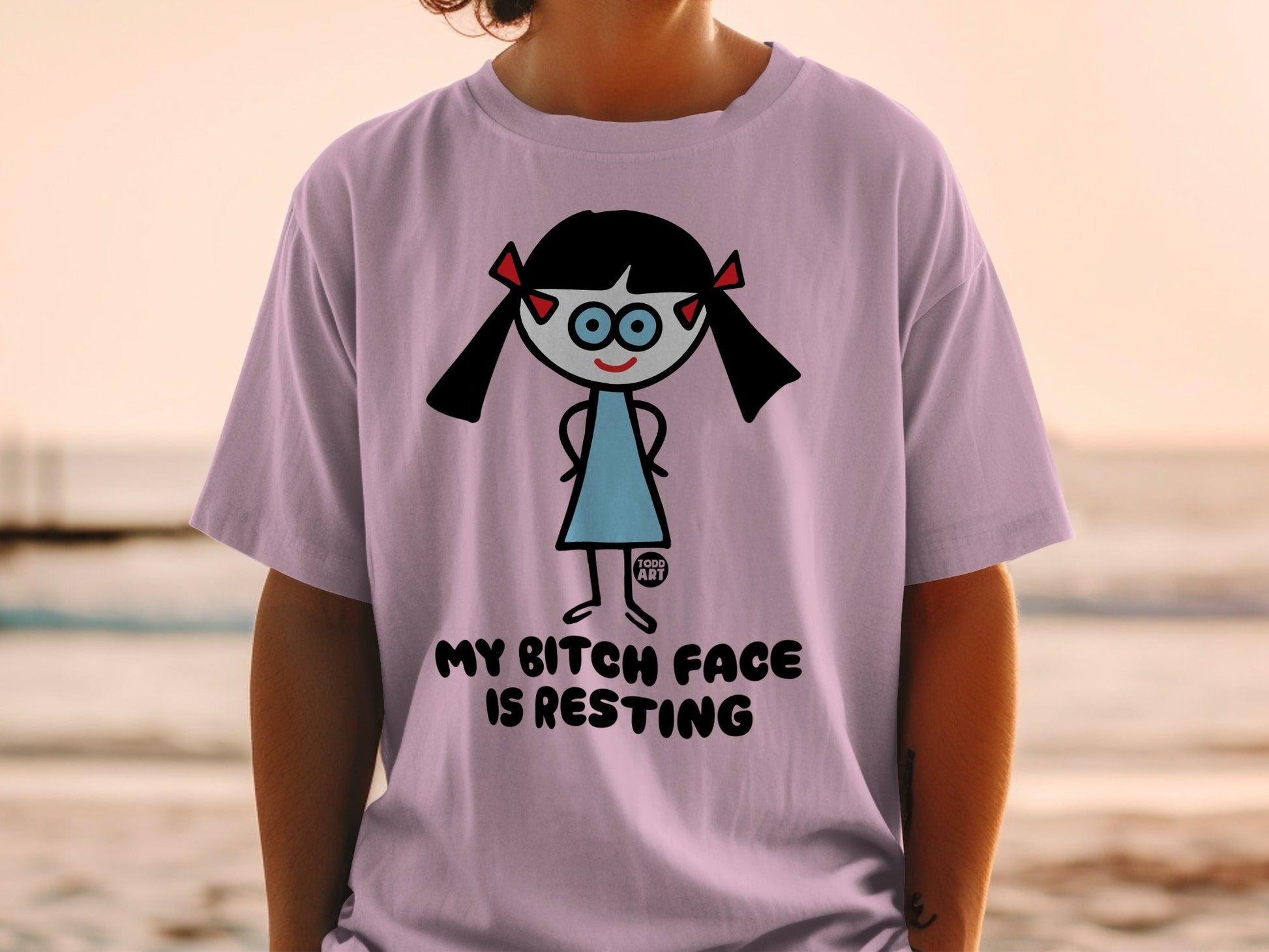 My Bitch Face Is Resting Graphic T-shirt