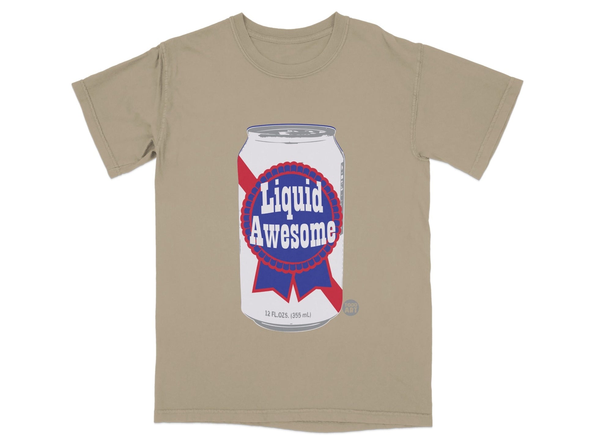 Liquid Awesome Can Design T-Shirt Product