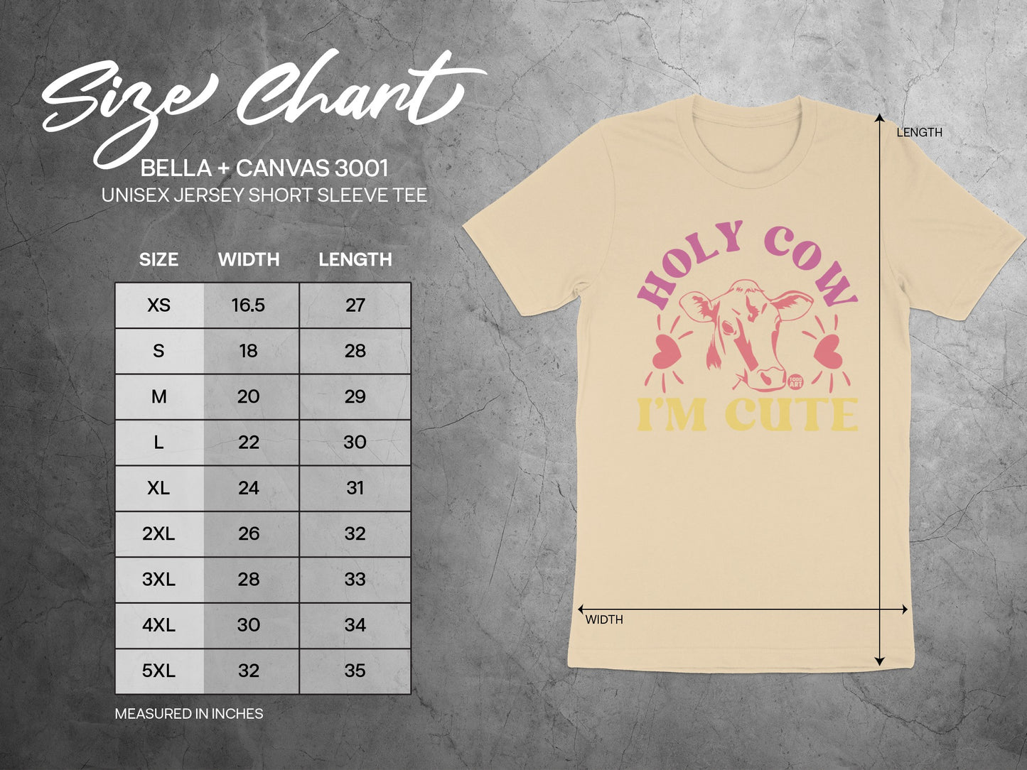 Holy Cow I'm Cute Unisex Jersey Short Sleeve Tee