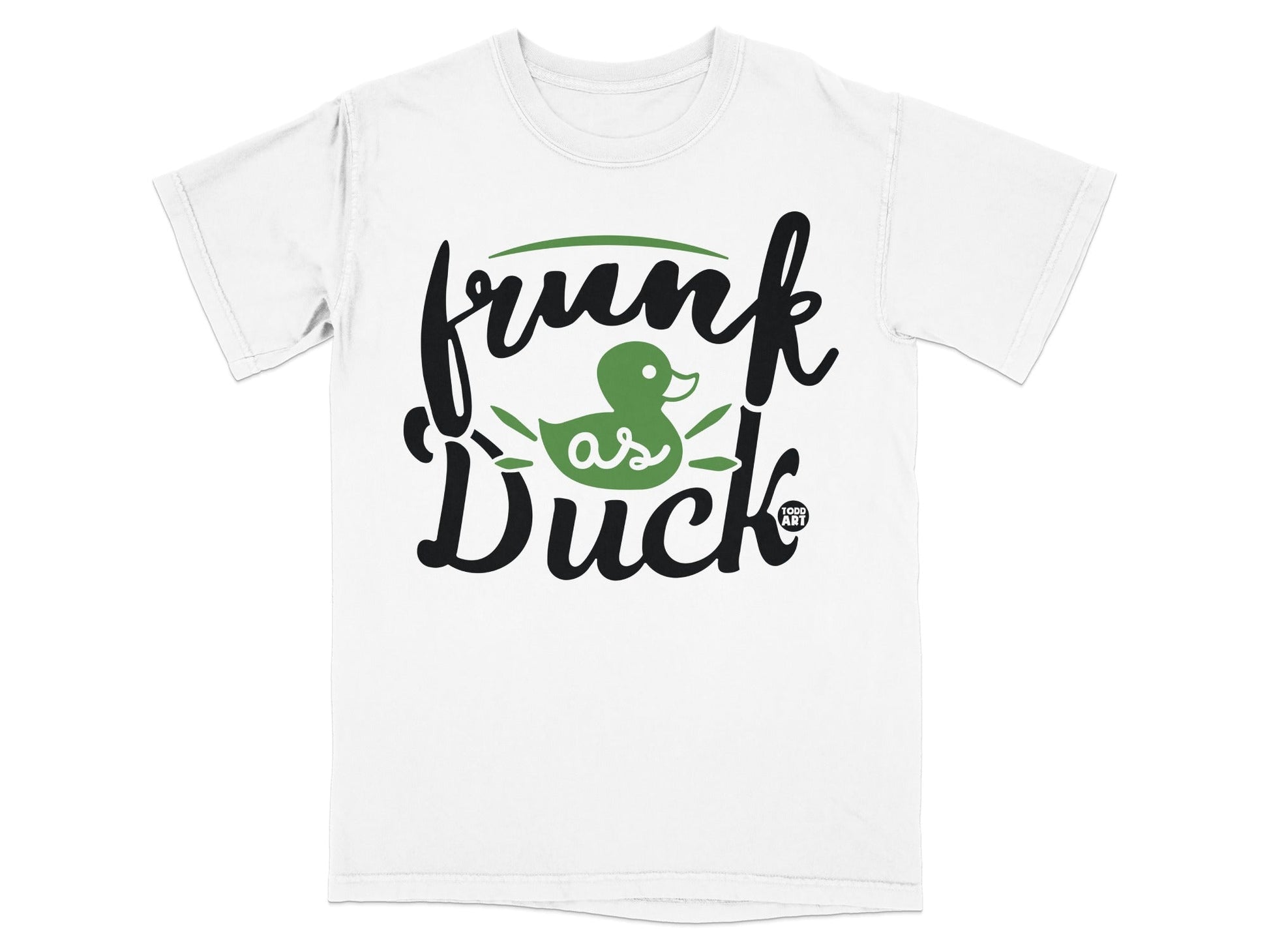 Frunk as Duck Graphic Printed T-Shirt Unique Design