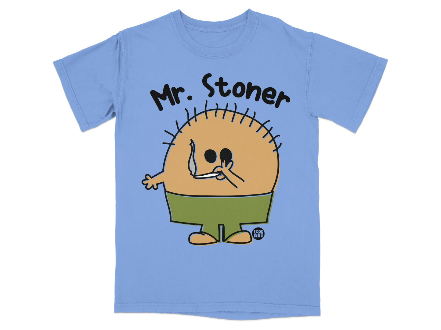 Mr. Stoner Cartoon Character Graphic Shirt