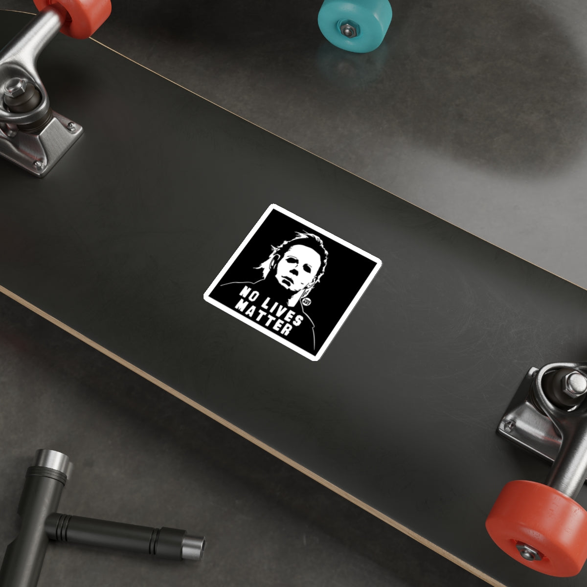 Michael Myers No Lives Matter Slasher Horror Sticker