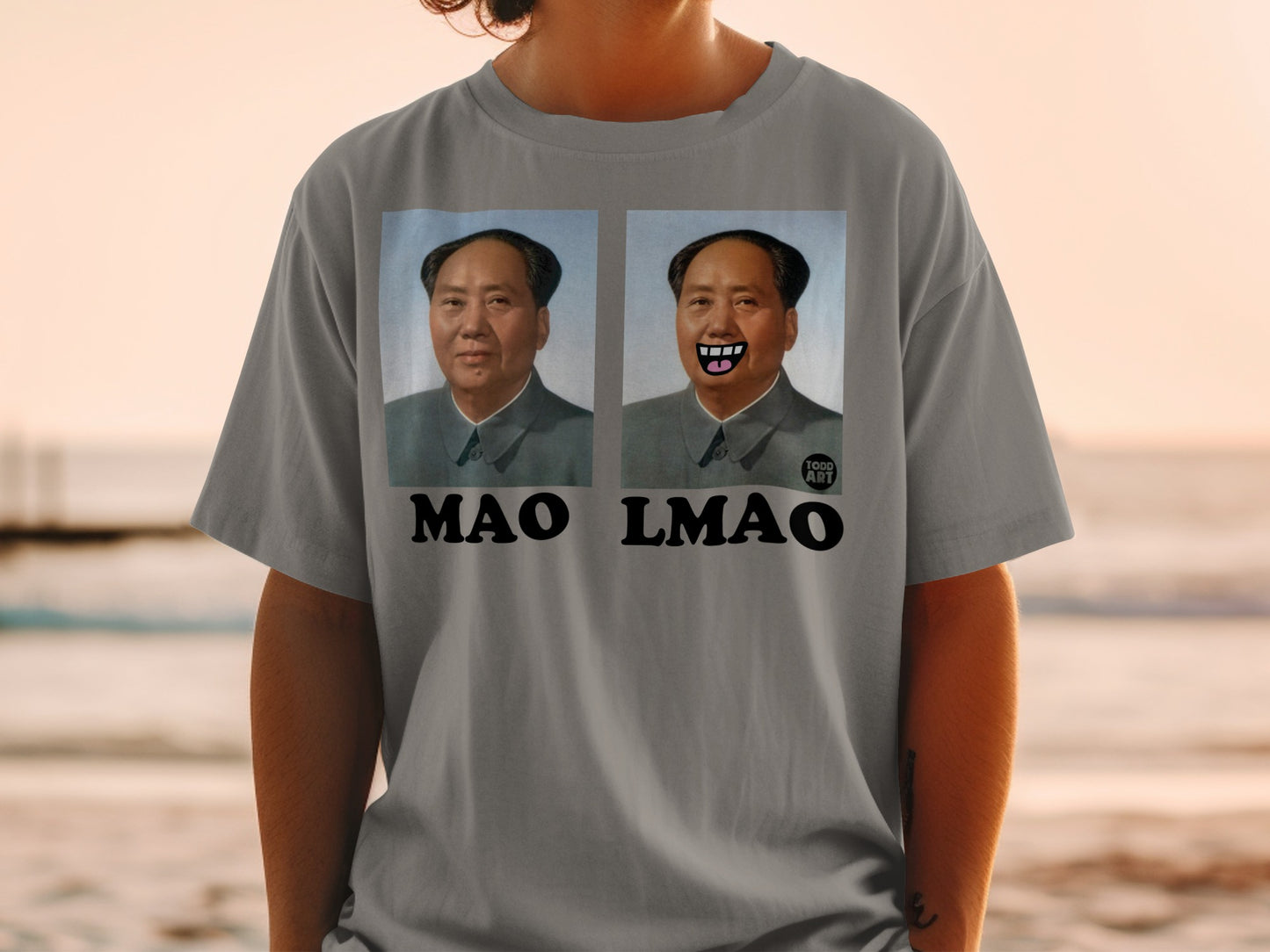 Humorous Mao LMAO Meme Design Todd Art product type
