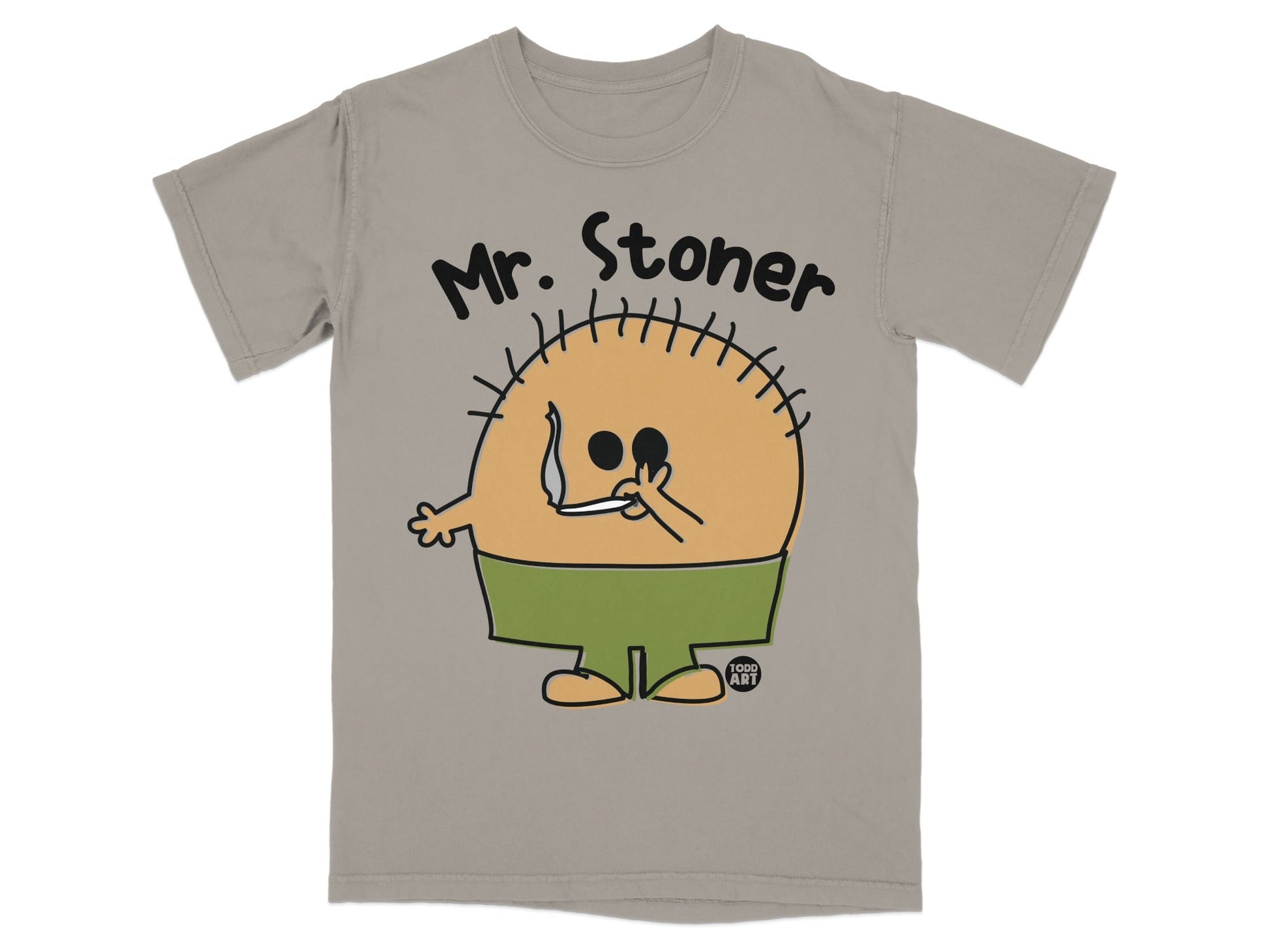 Mr. Stoner Character Graphic Shirt for Adults