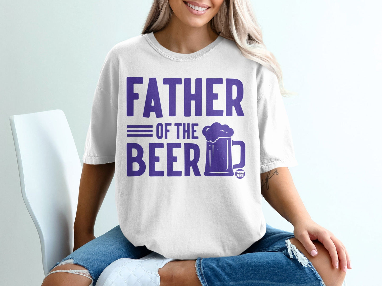 Father of the Beer Graphic T-shirt