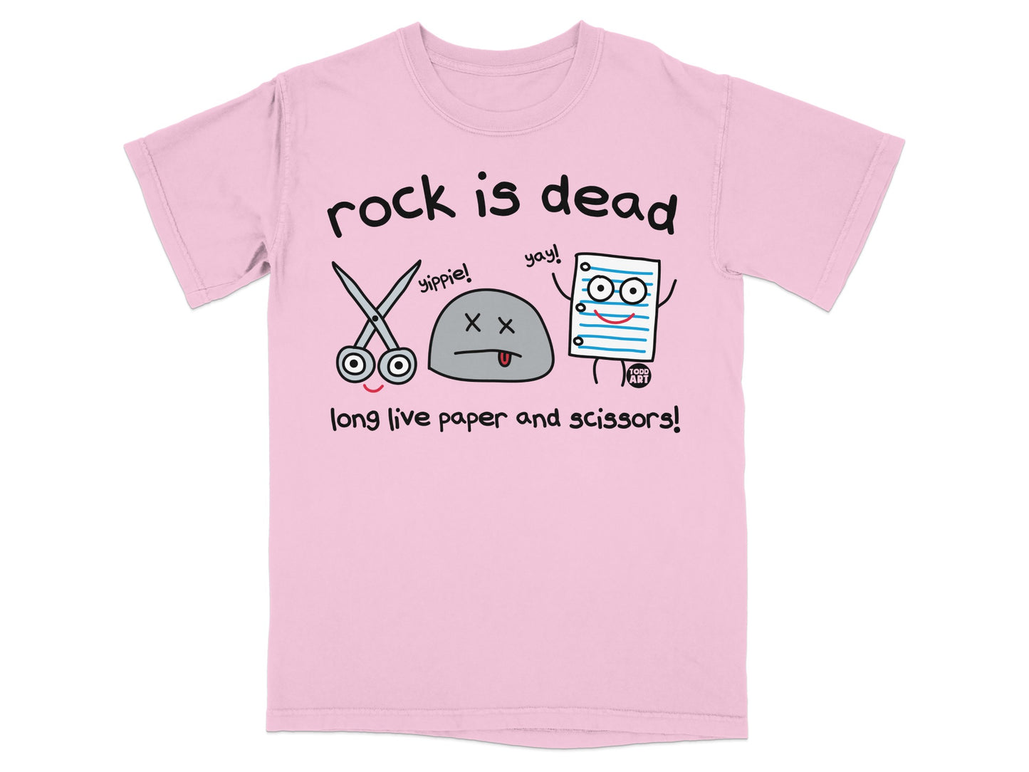 Rock Is Dead Long Live Paper And Scissors product type