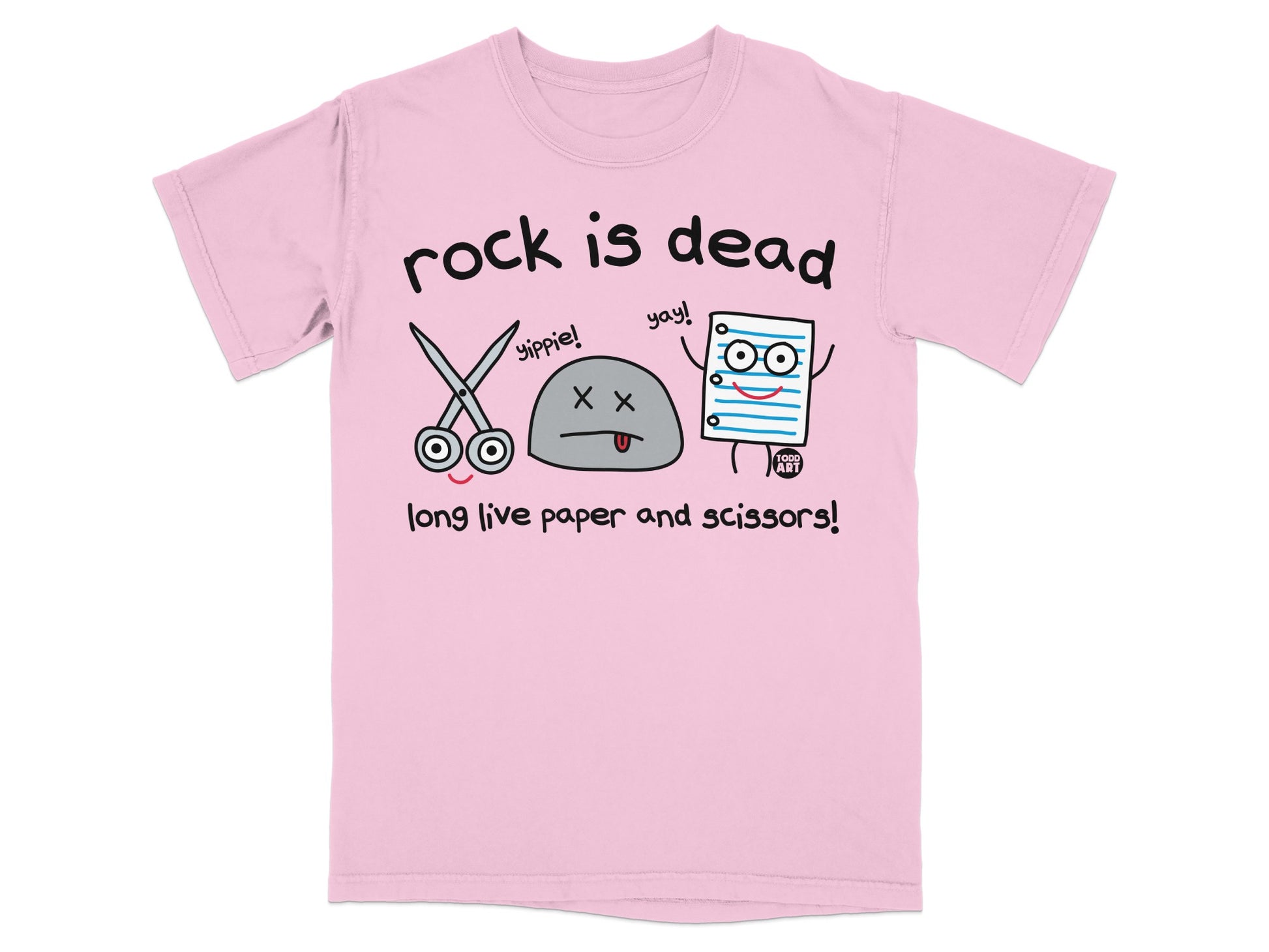 Rock Is Dead Long Live Paper And Scissors product type