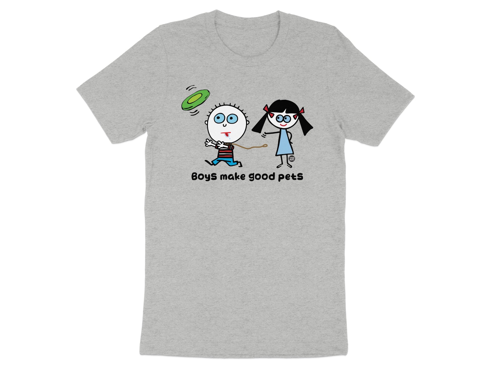 Boys Make Good Pets Cartoon Graphic Tee Product