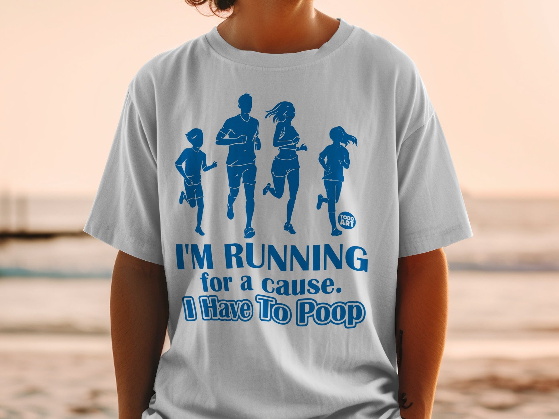 Family Running I'M RUNNING for a cause I Have To Poop product type