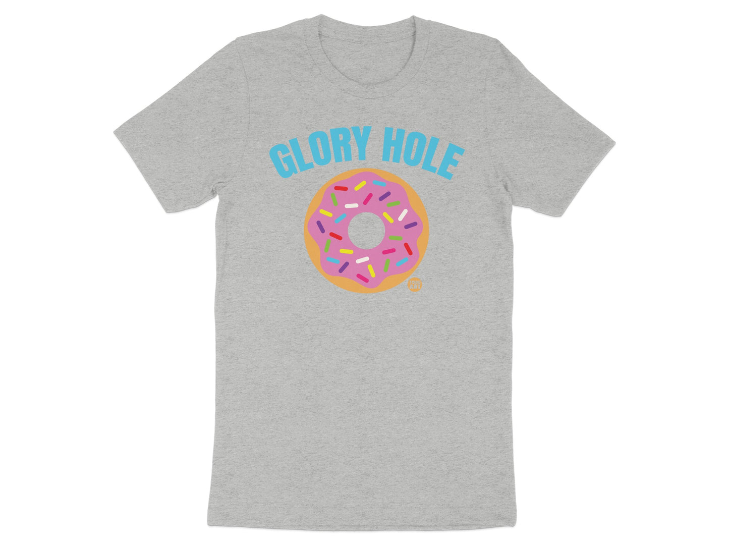 Glory Hole Donut Graphic T-Shirt Fun Print Tee
