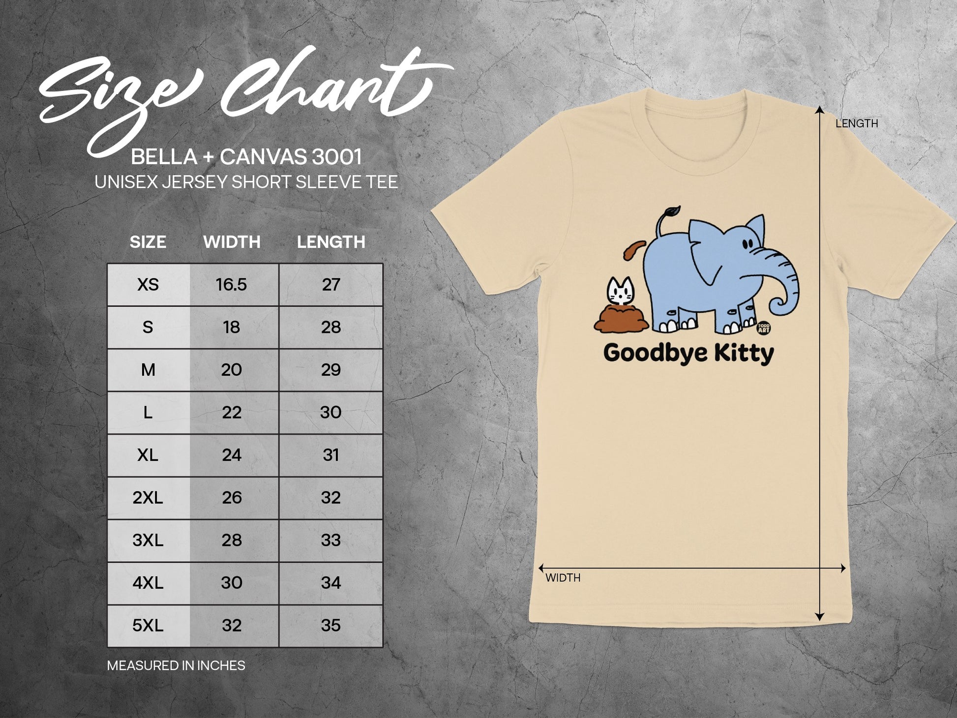Goodbye Kitty Unisex Jersey Short Sleeve Tee