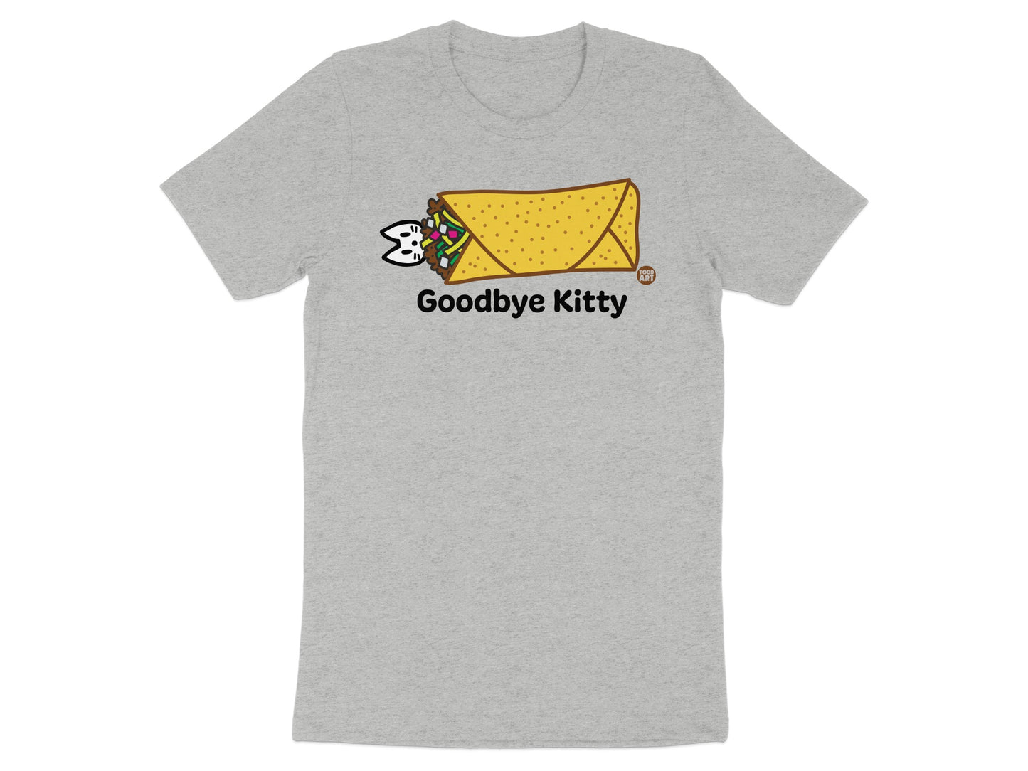 Funny Goodbye Kitty Taco Graphic Tee Product