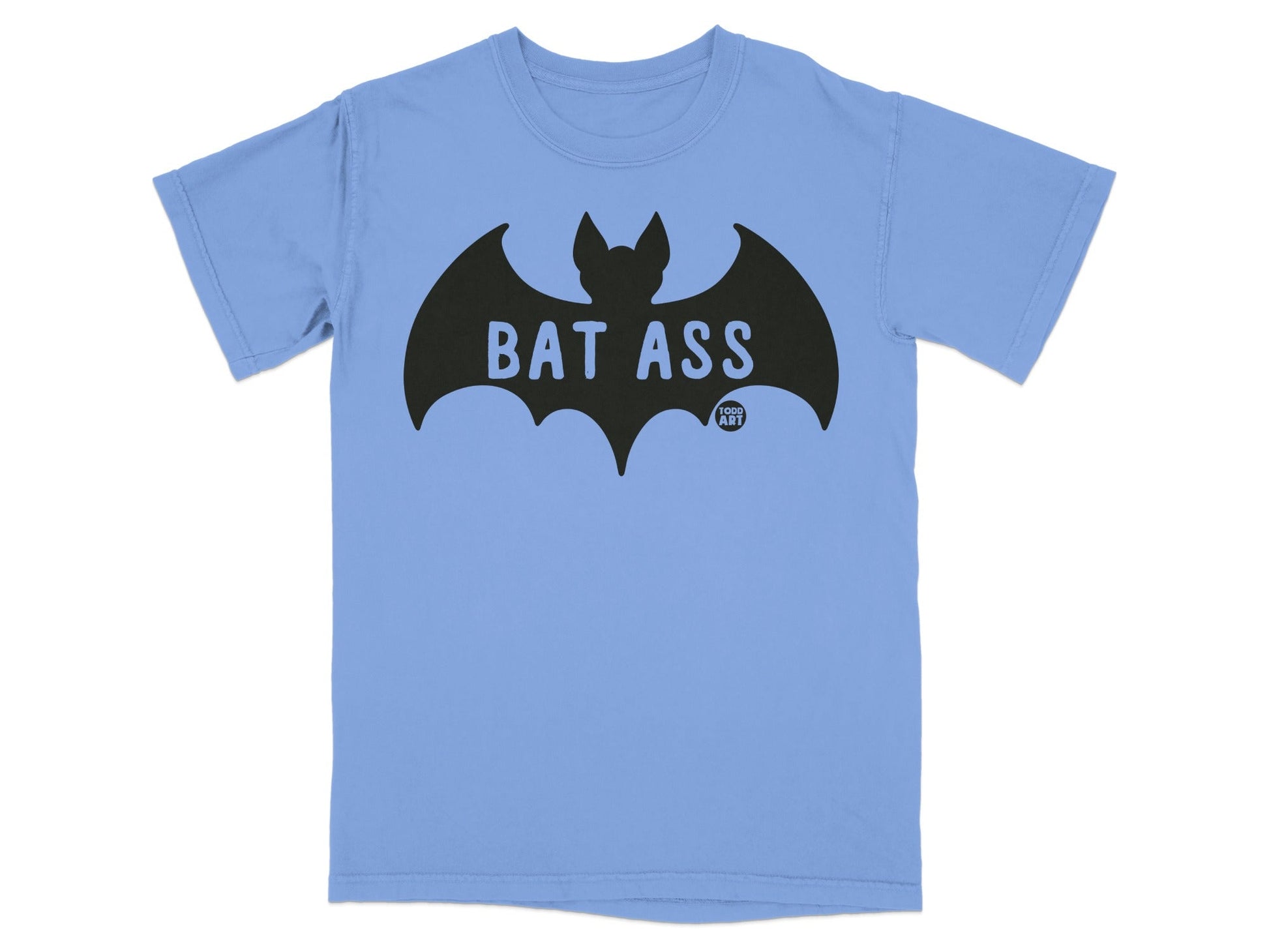 Bat Ass Graphic Todd Art Tee Shirt