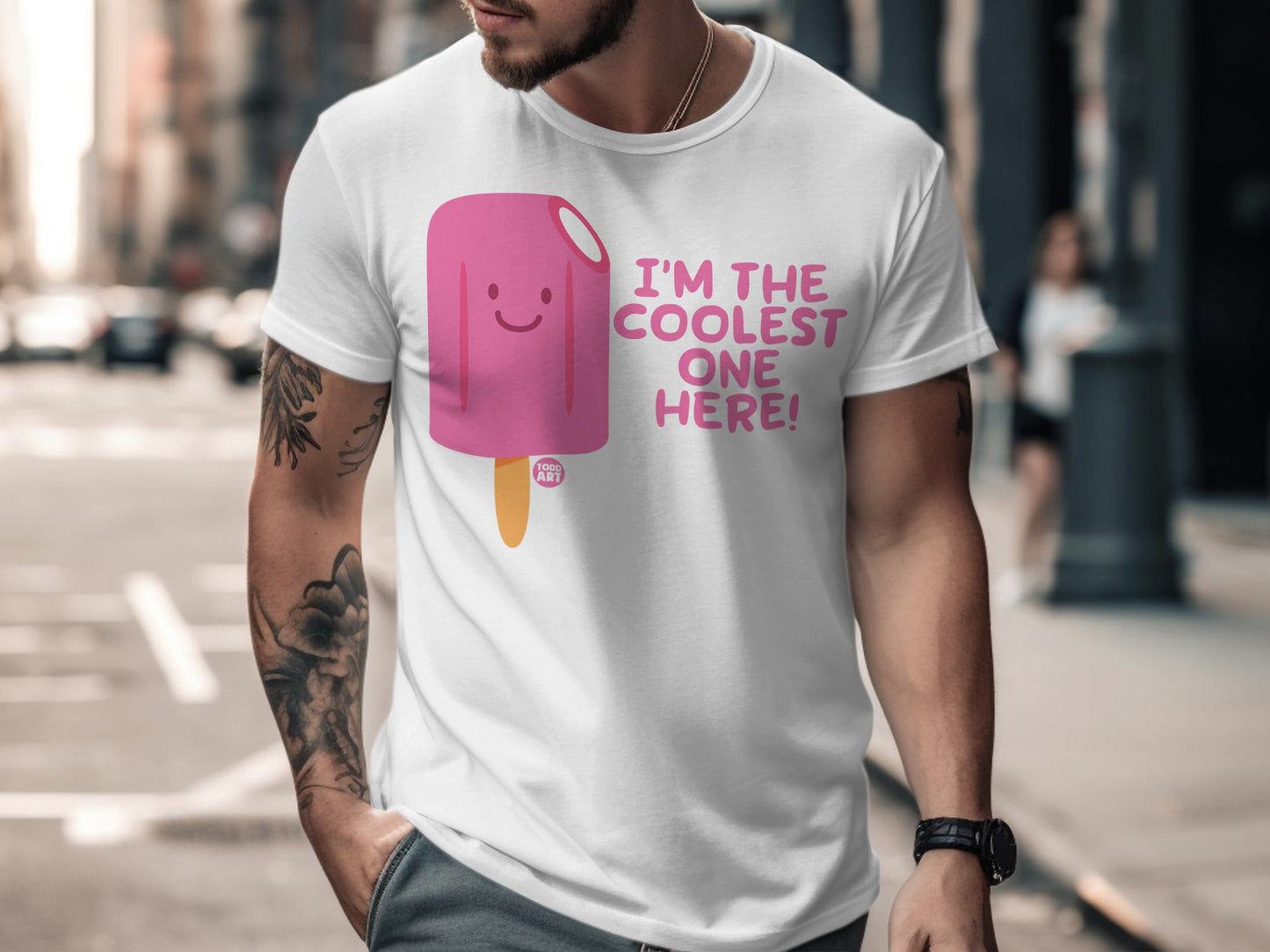 I'm the Coolest One Here Cute Popsicle T-Shirt