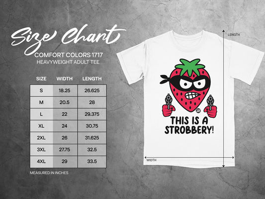 This Is A Strobbery Strawberry Guns Adult Tee product type