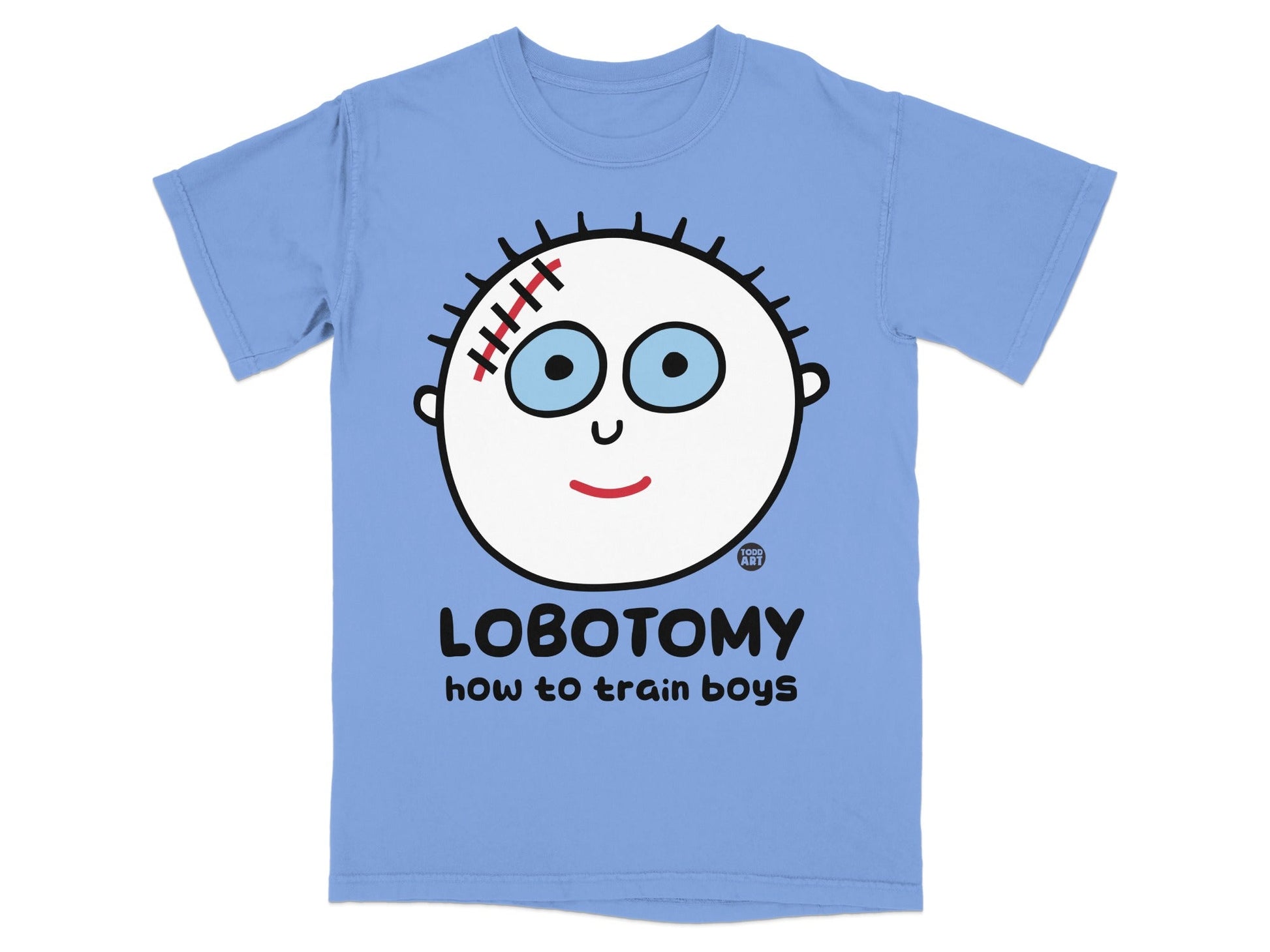 Lobotomy How to Train Boys Graphic T-shirt