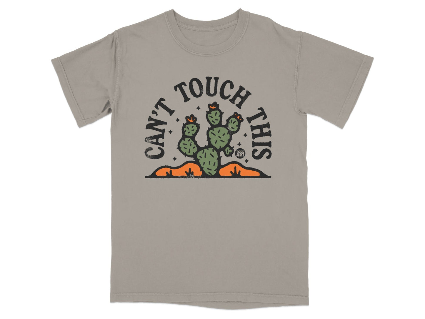 Can't Touch This Cactus Design Graphic Tee