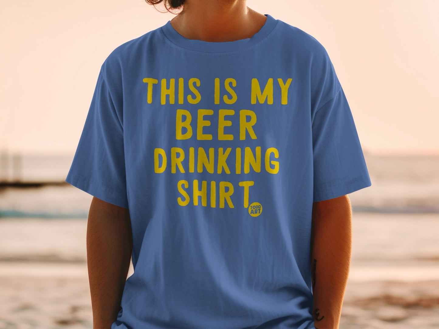 This Is My Beer Drinking Shirt Ideal for Beer Lovers