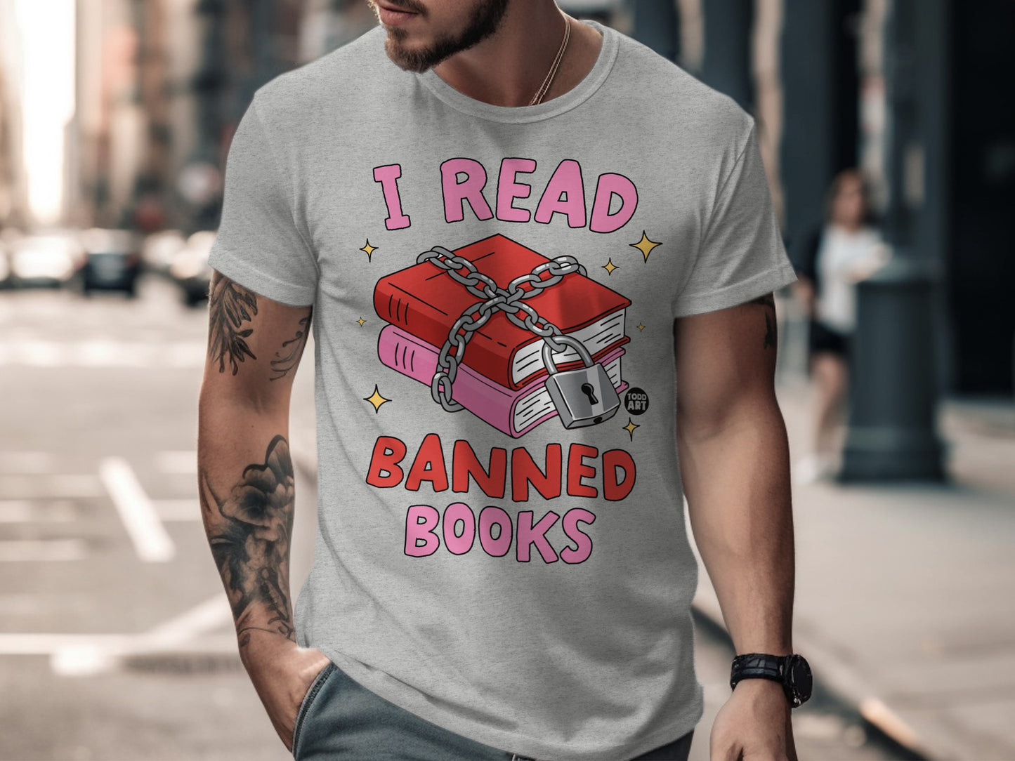I Read Banned Books T-Shirt Perfect for Book Lovers